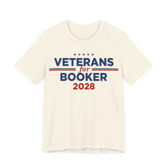 Veterans for Cory Booker for President Campaign T-Shirt 2028