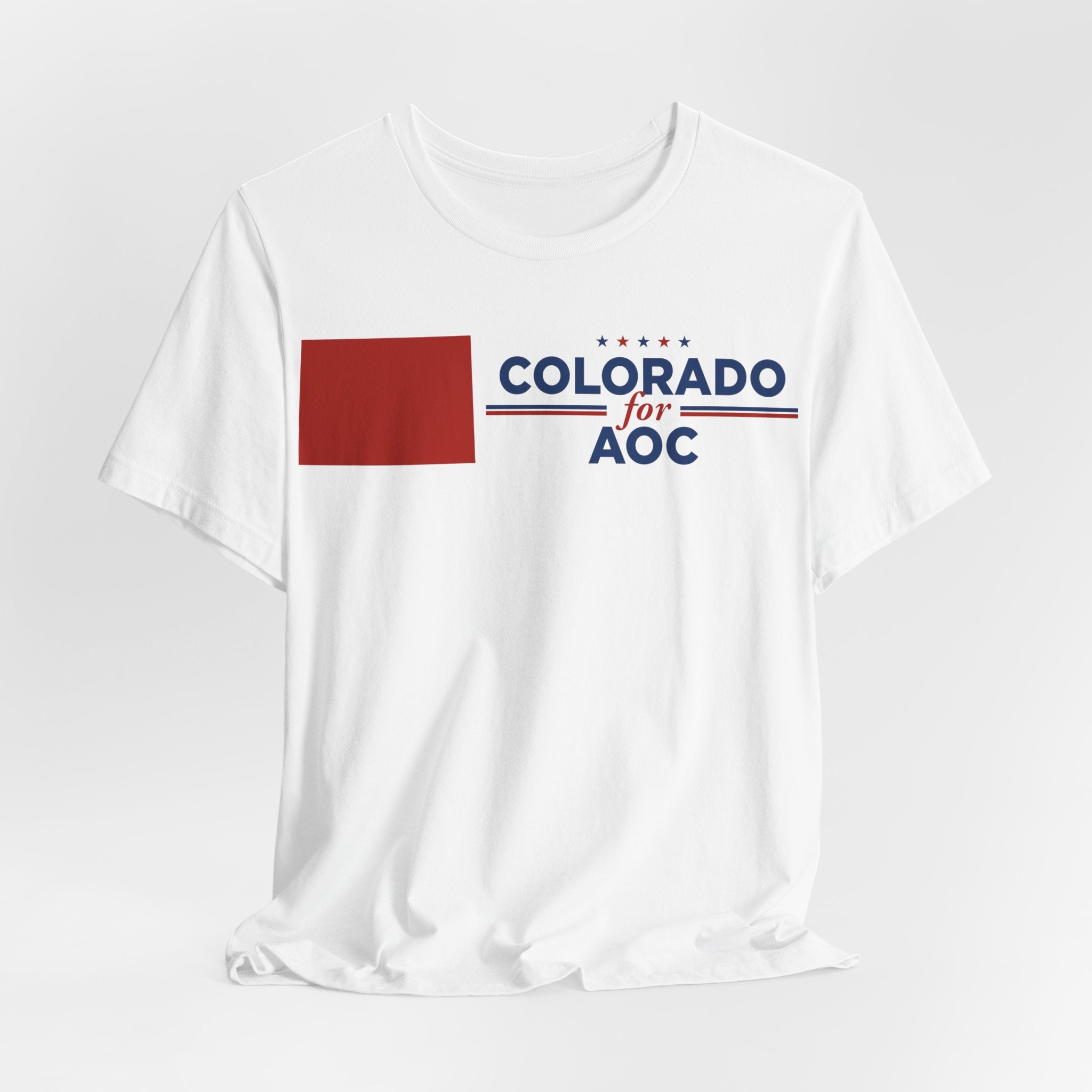 Colorado for AOC for President Campaign T-Shirt 2028