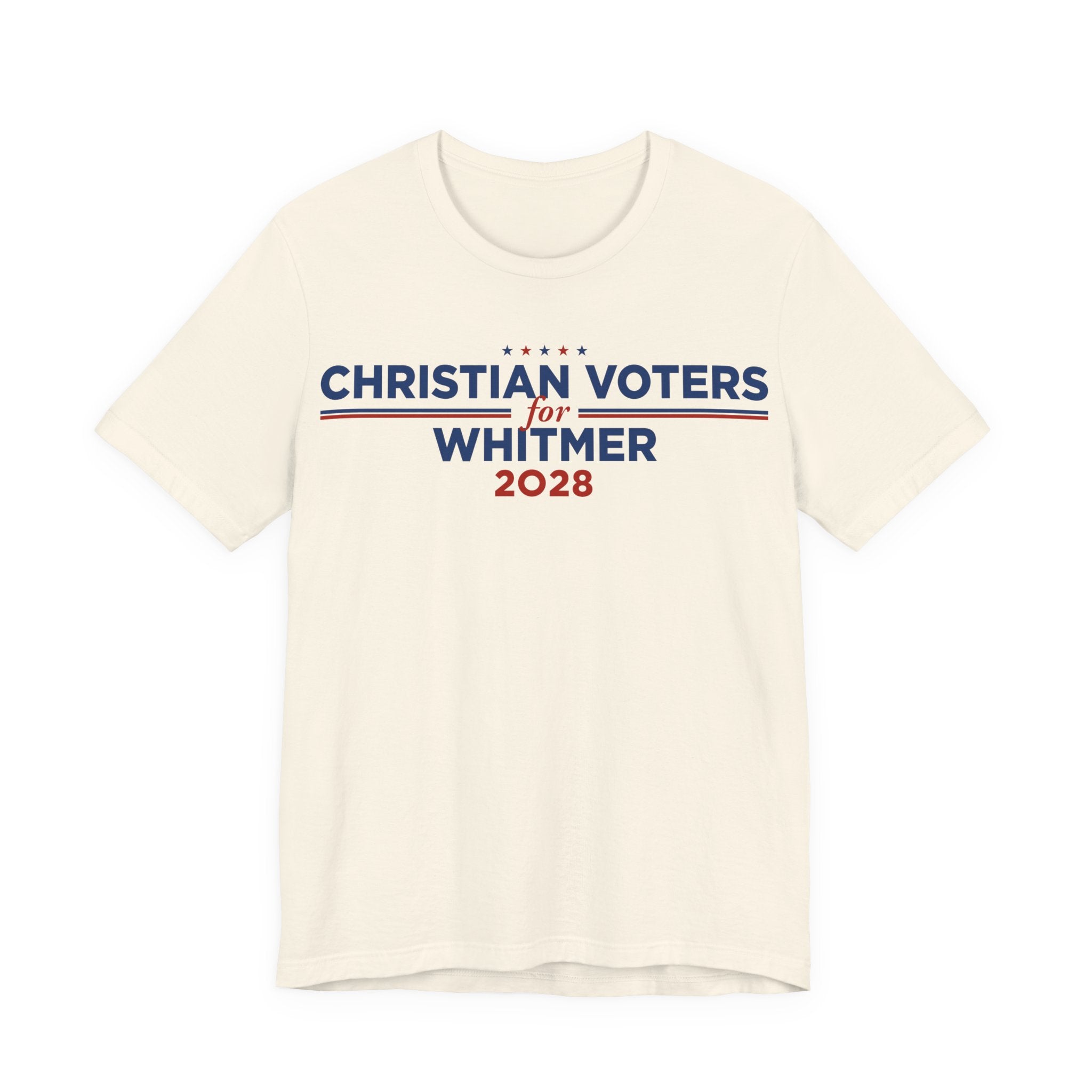 Christian Voters for Gretchen Whitmer for President Campaign T-Shirt 2028