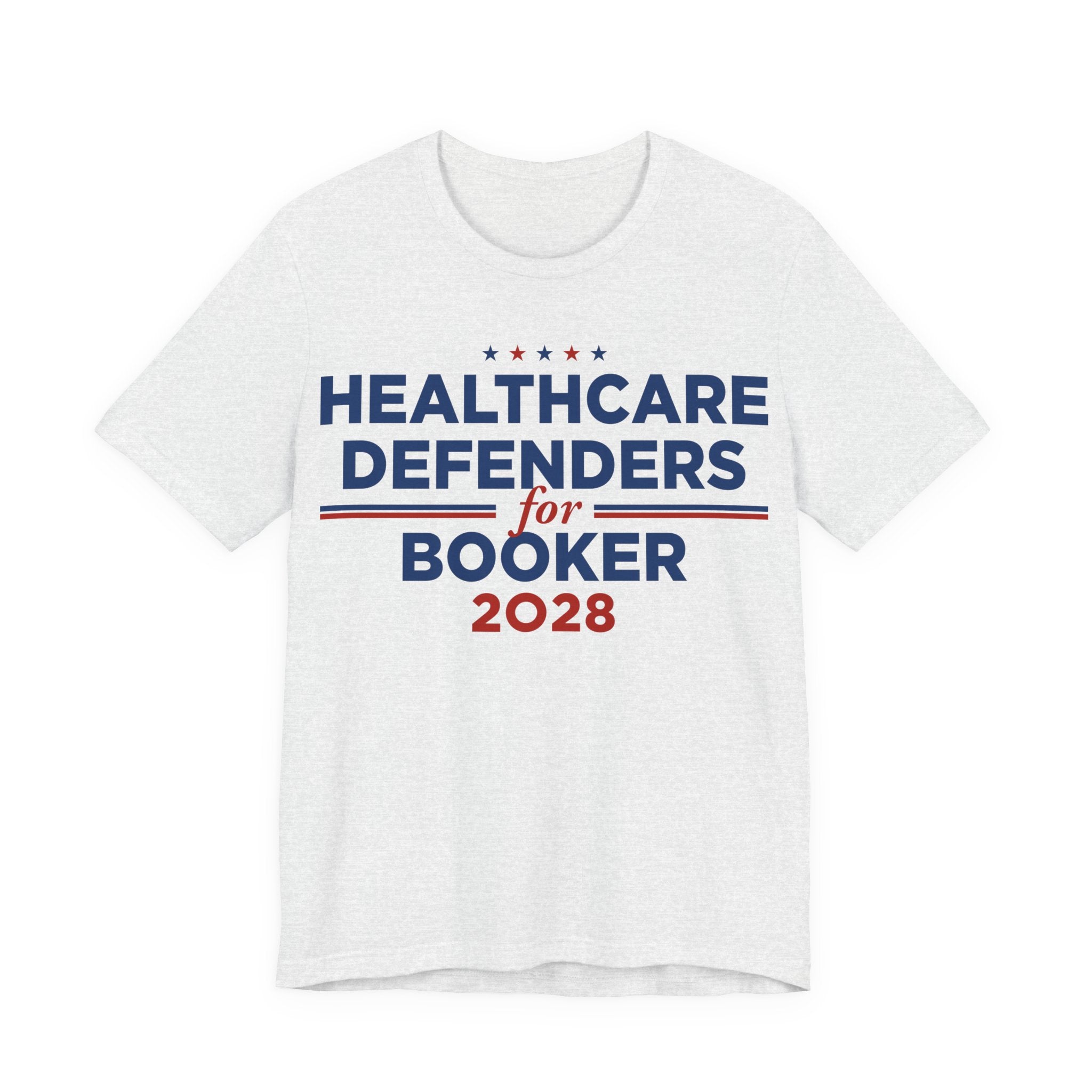 Healthcare Defenders for Cory Booker for President Campaign T-Shirt 2028