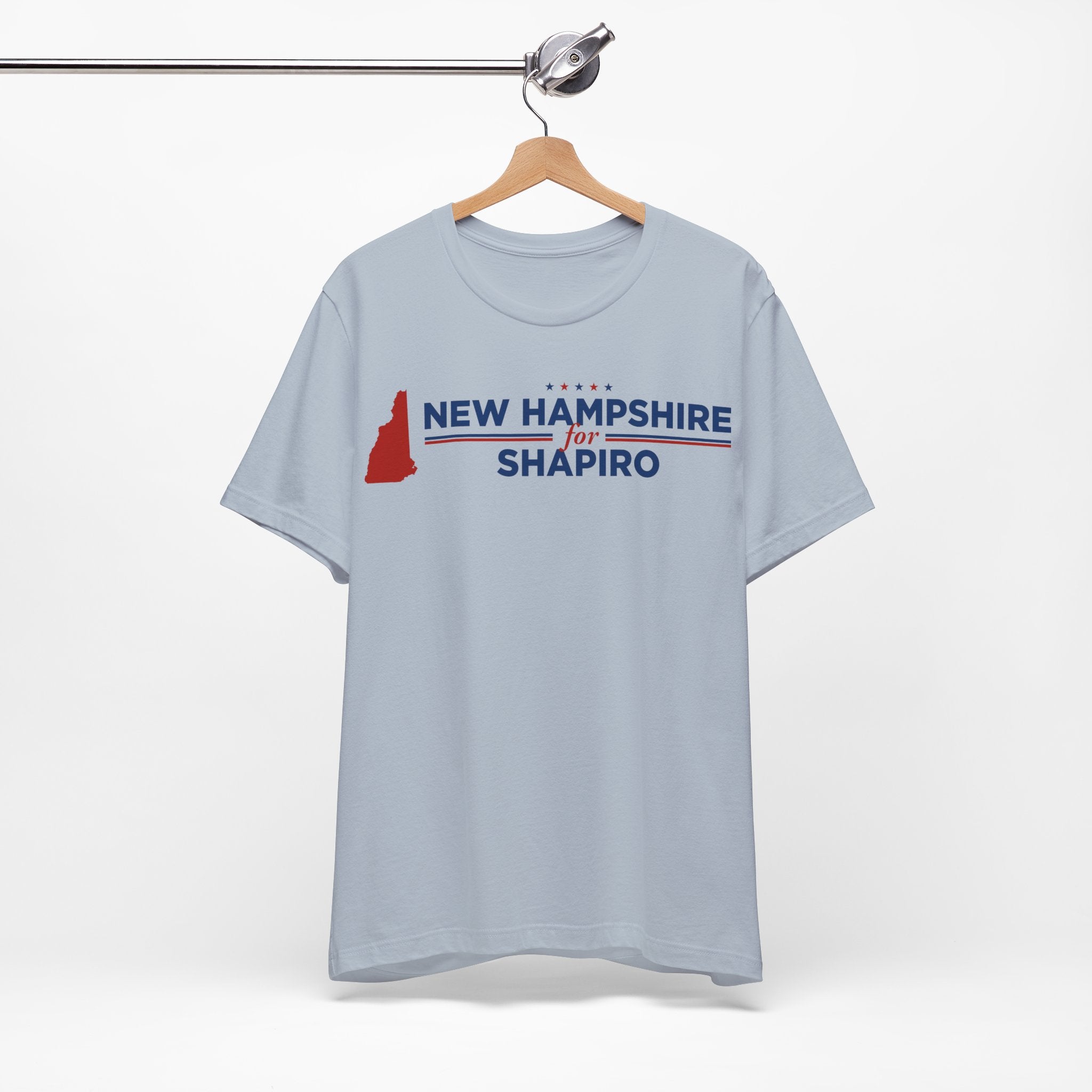 New Hampshire for Josh Shapiro for President Campaign T-Shirt 2028