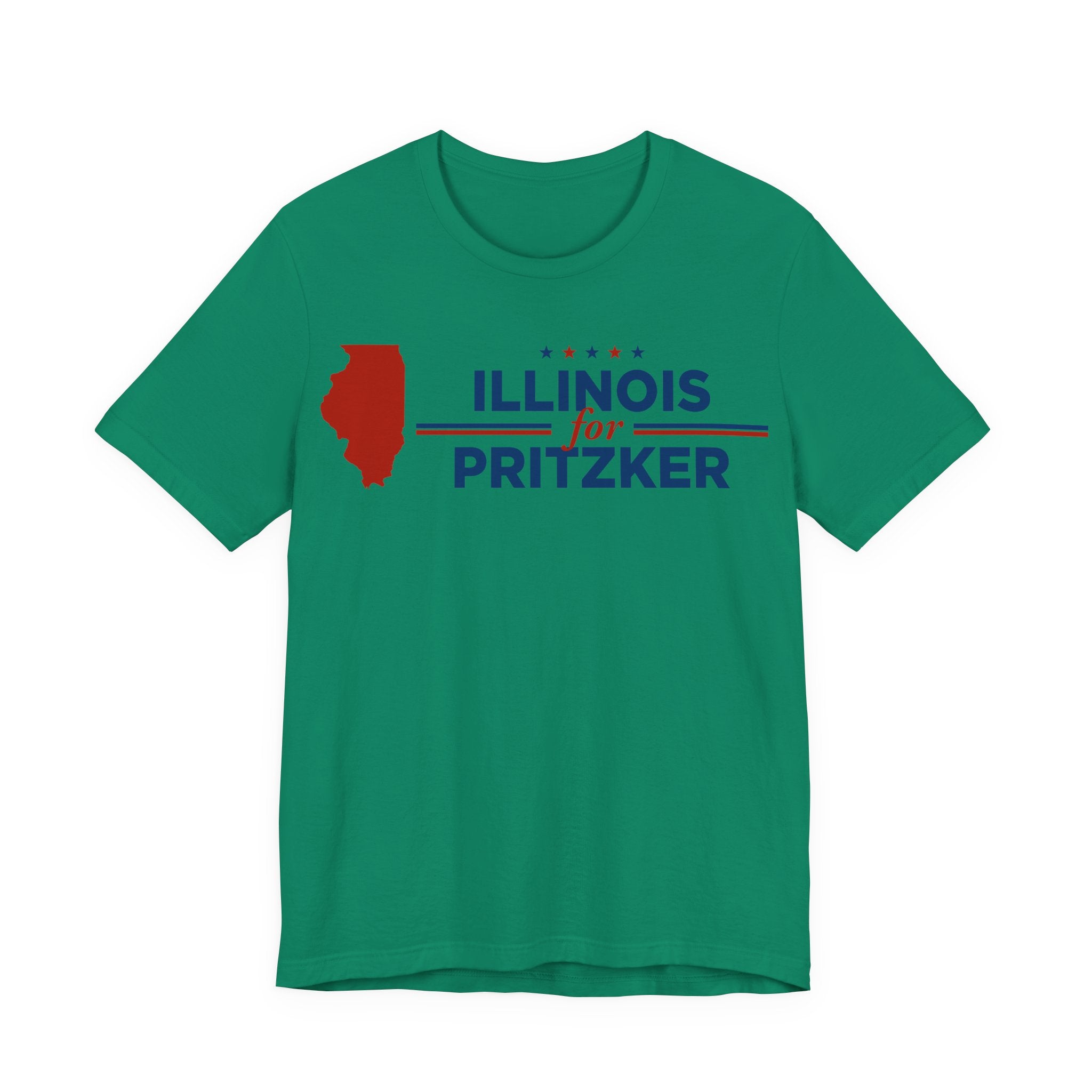 Illinois for J.B. Pritzker for President Campaign T-Shirt 2028