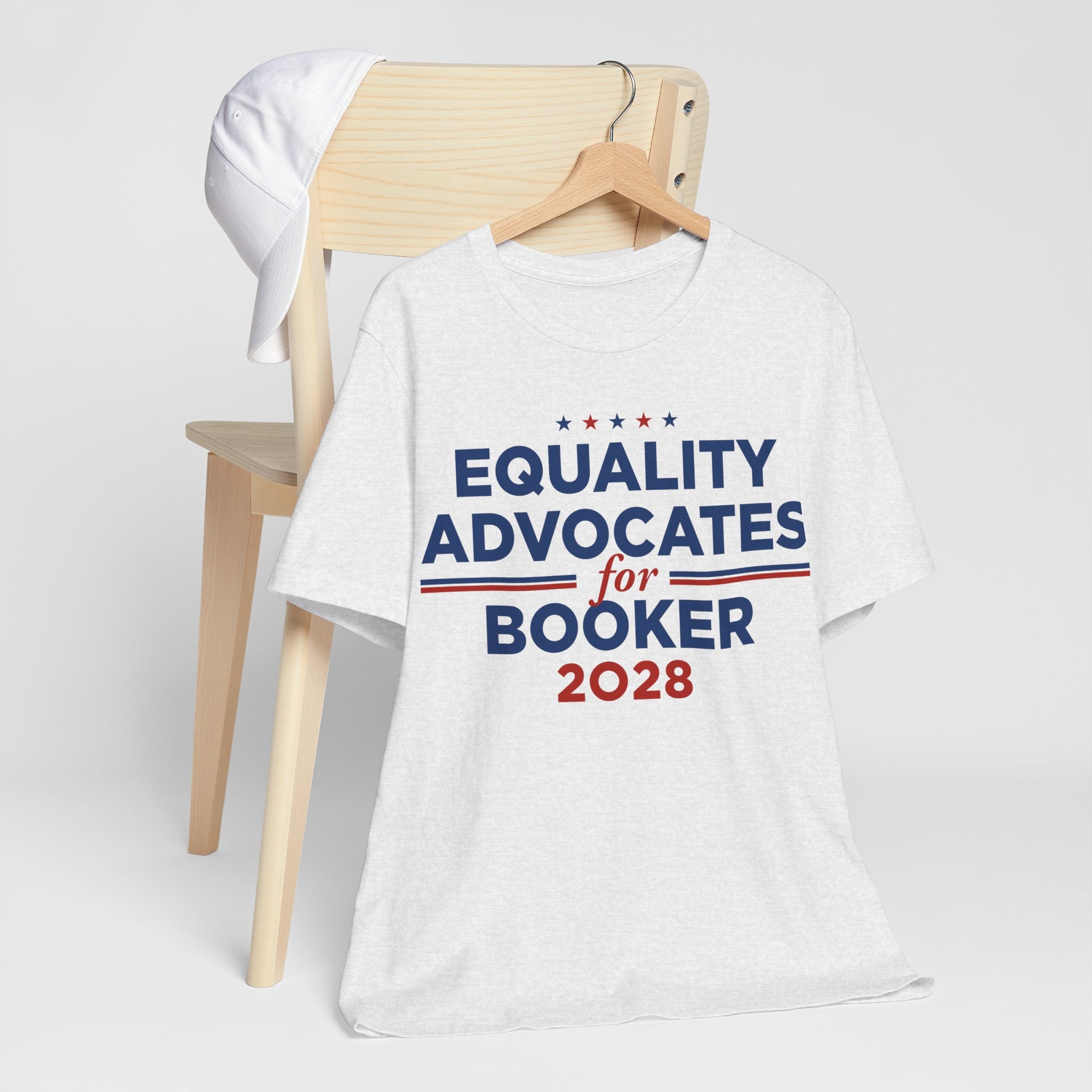 Equality Advocates for Cory Booker for President Campaign T-Shirt 2028