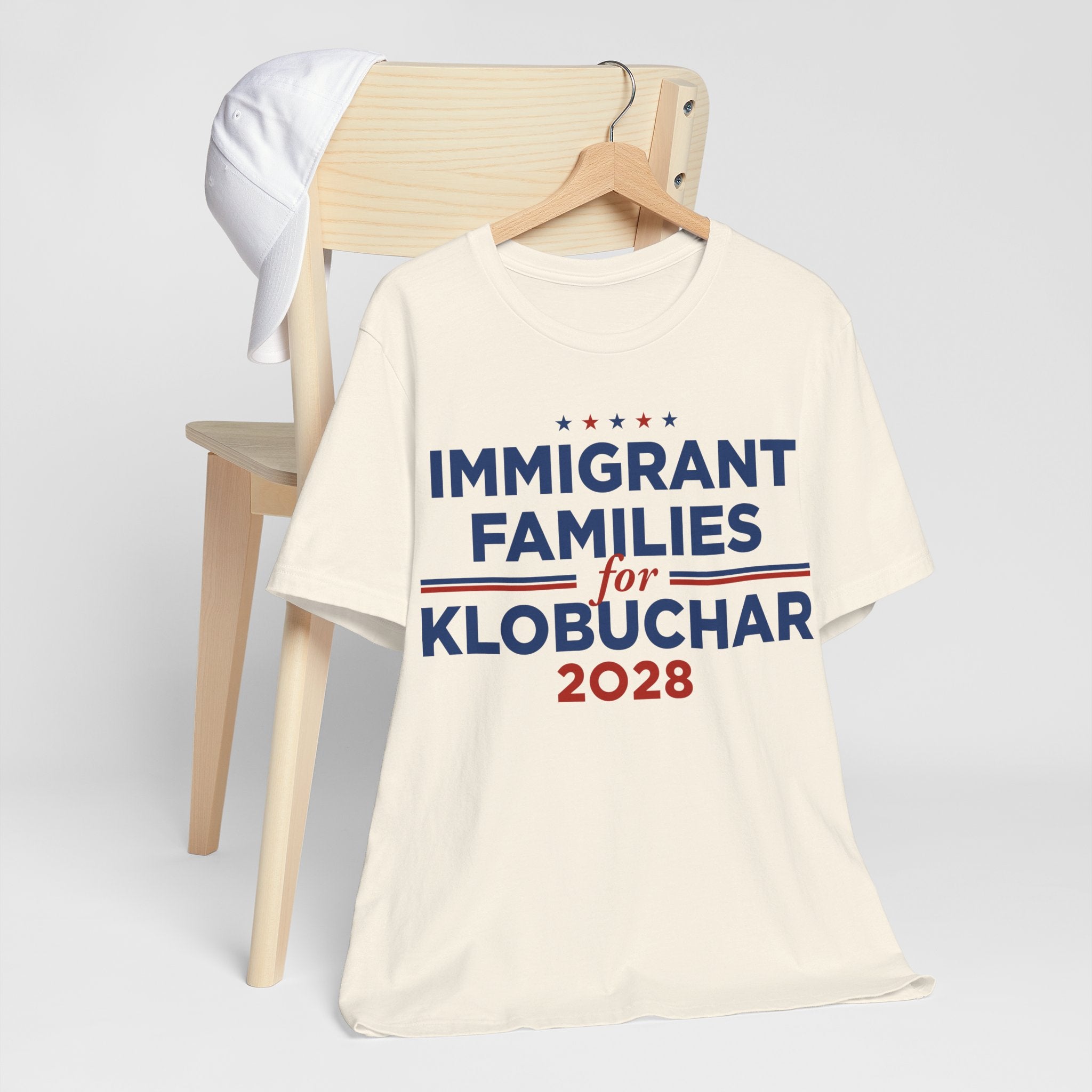 Immigrant Families for Amy Klobuchar for President Campaign T-Shirt 2028