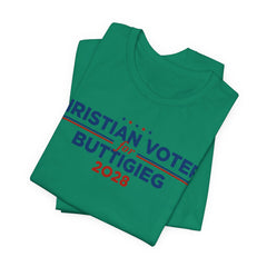 Christian Voters for Pete Buttigieg for President Campaign T-Shirt 2028
