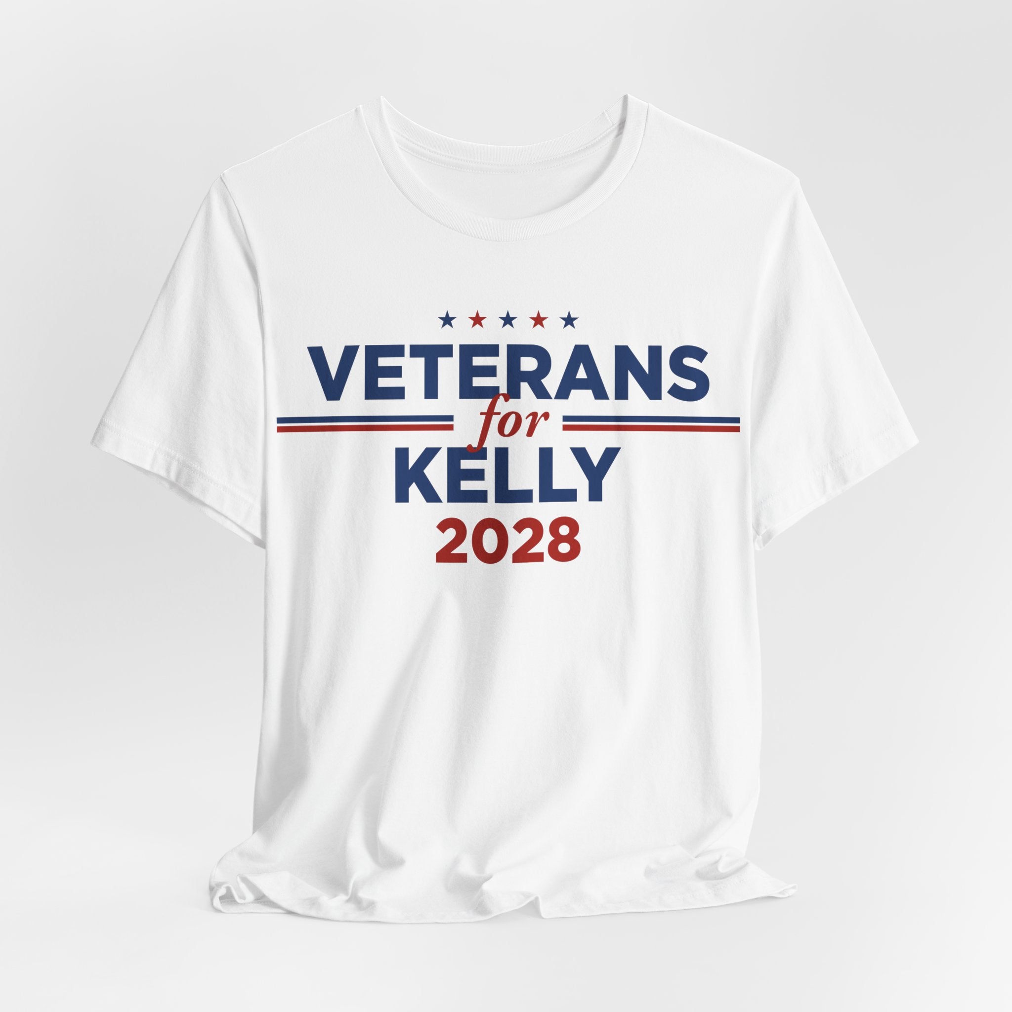 Veterans for Mark Kelly for President Campaign T-Shirt 2028