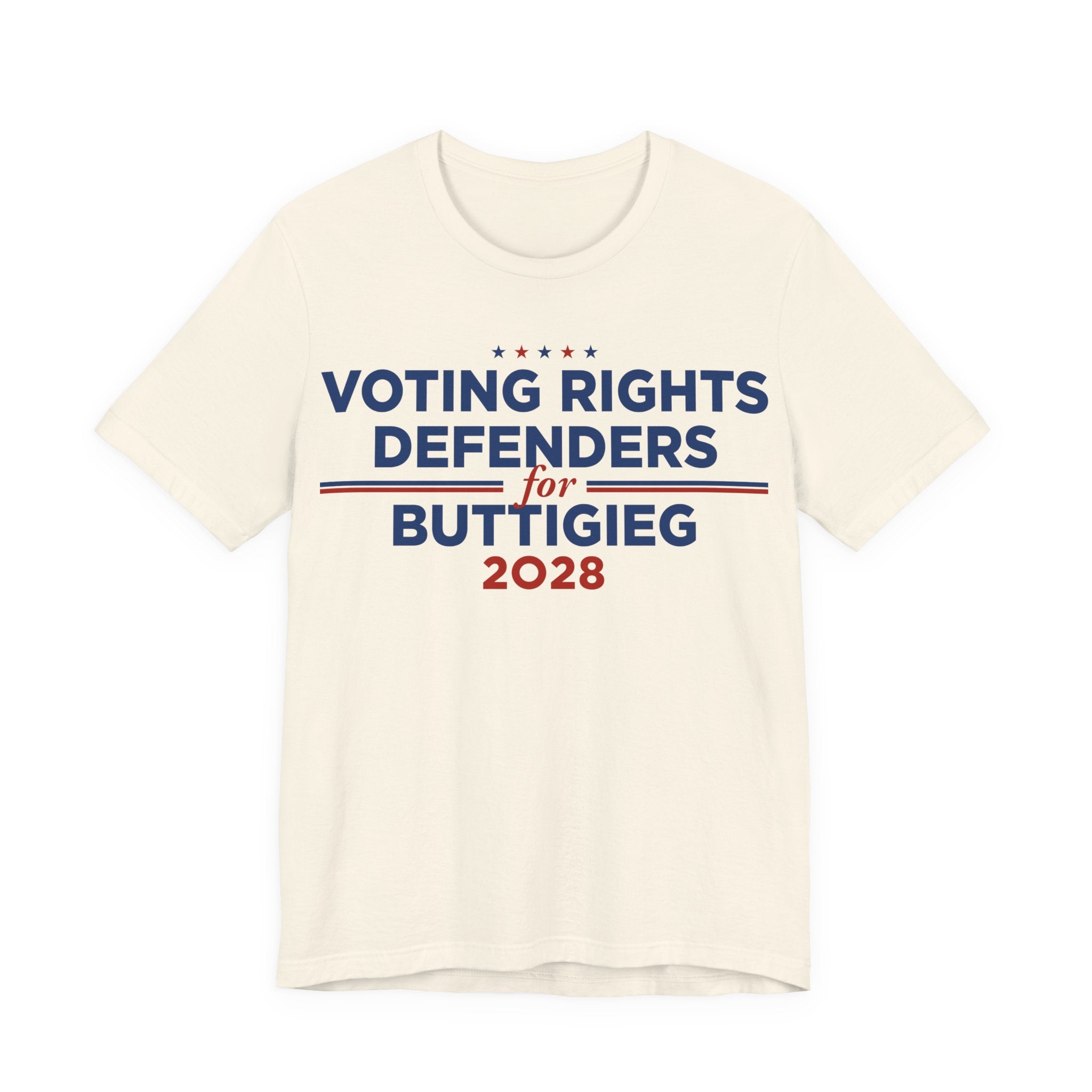 Voting Rights Defenders for Pete Buttigieg for President Campaign T-Shirt 2028