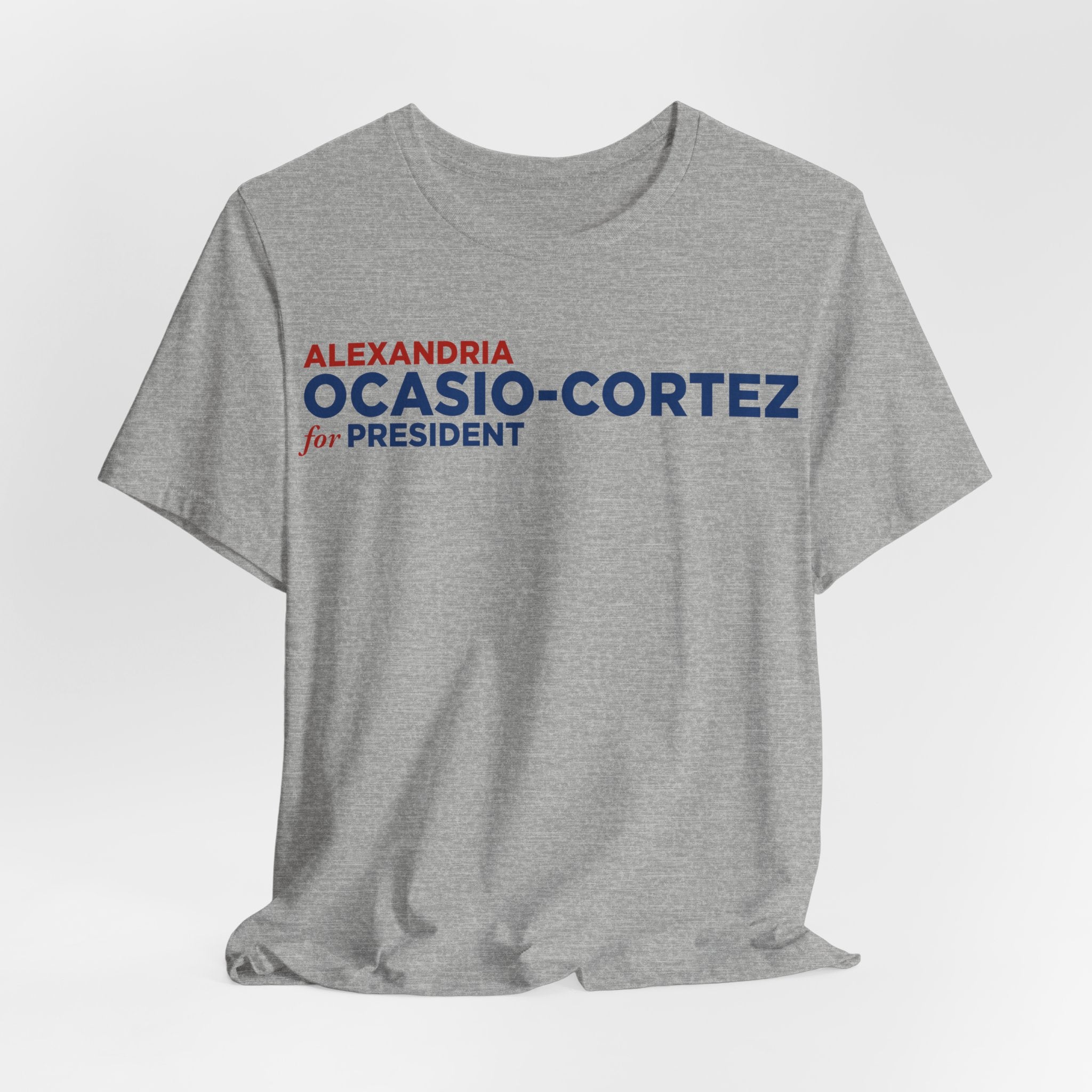 Alexandria Ocasio-Cortez AOC for President Campaign T-Shirt 2028