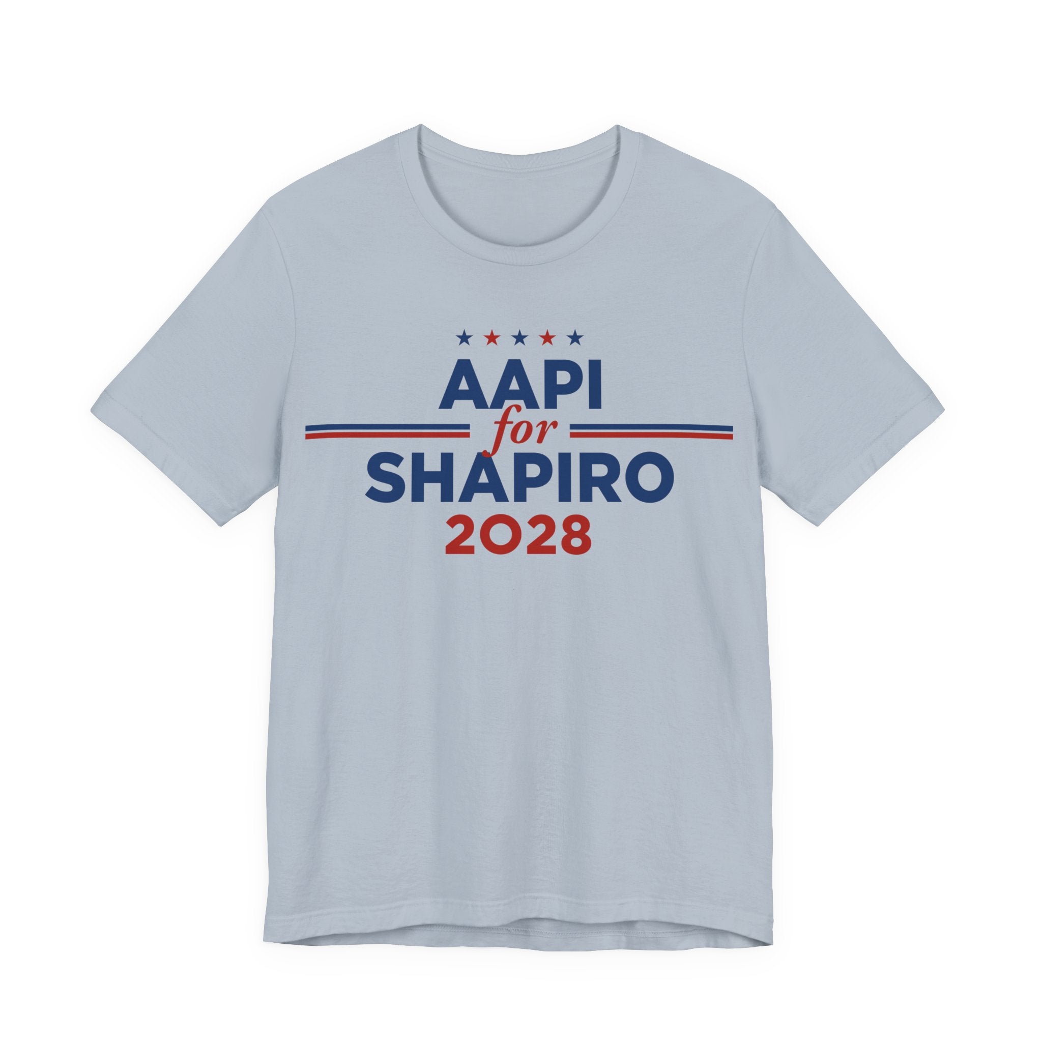 AAPI Asian American and Pacific Islander for Josh Shapiro Campaign T-Shirt for President 2028