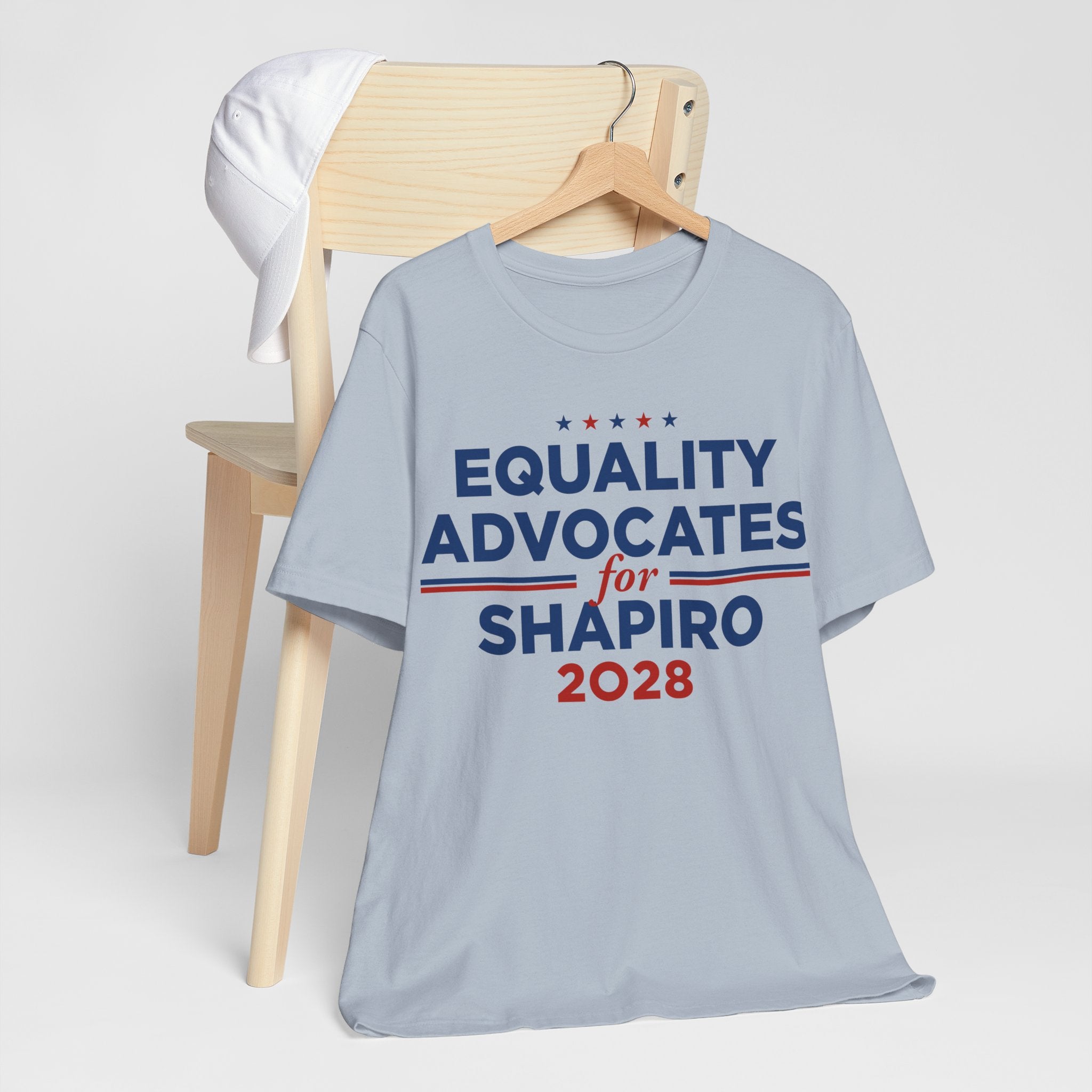 Equality Advocates for Josh Shapiro for President Campaign T-Shirt 2028