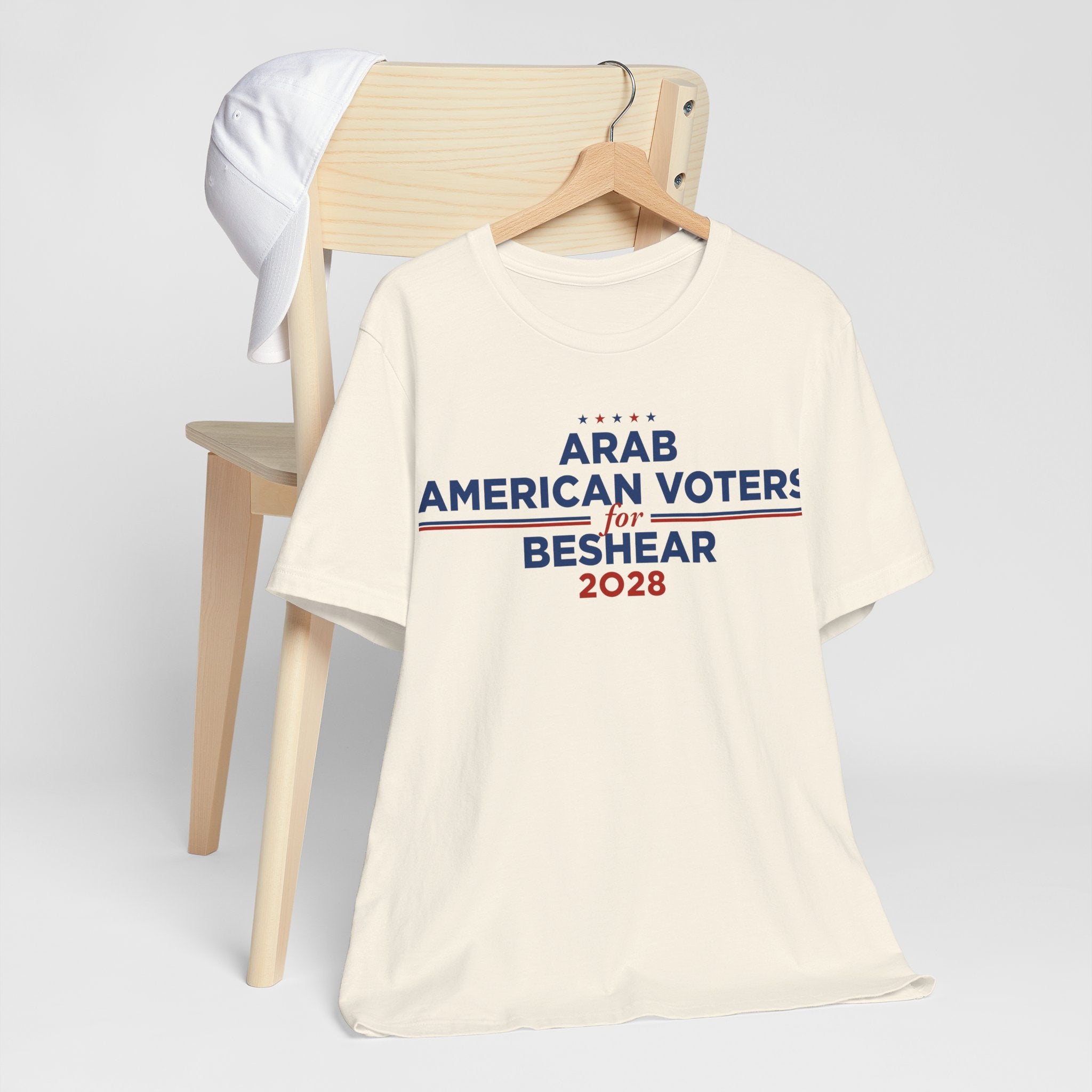 Arab American Voters for Andy Beshear for President Campaign T-Shirt 2028