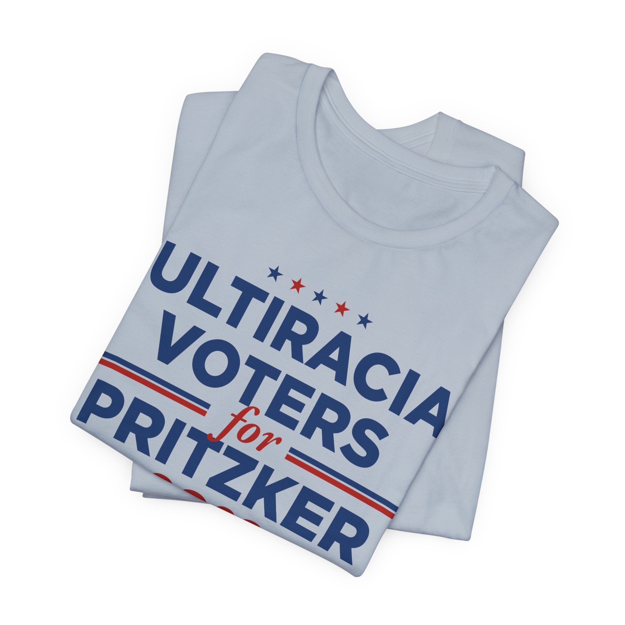 Multiracial Voters for J.B. Pritzker for President Campaign T-Shirt 2028
