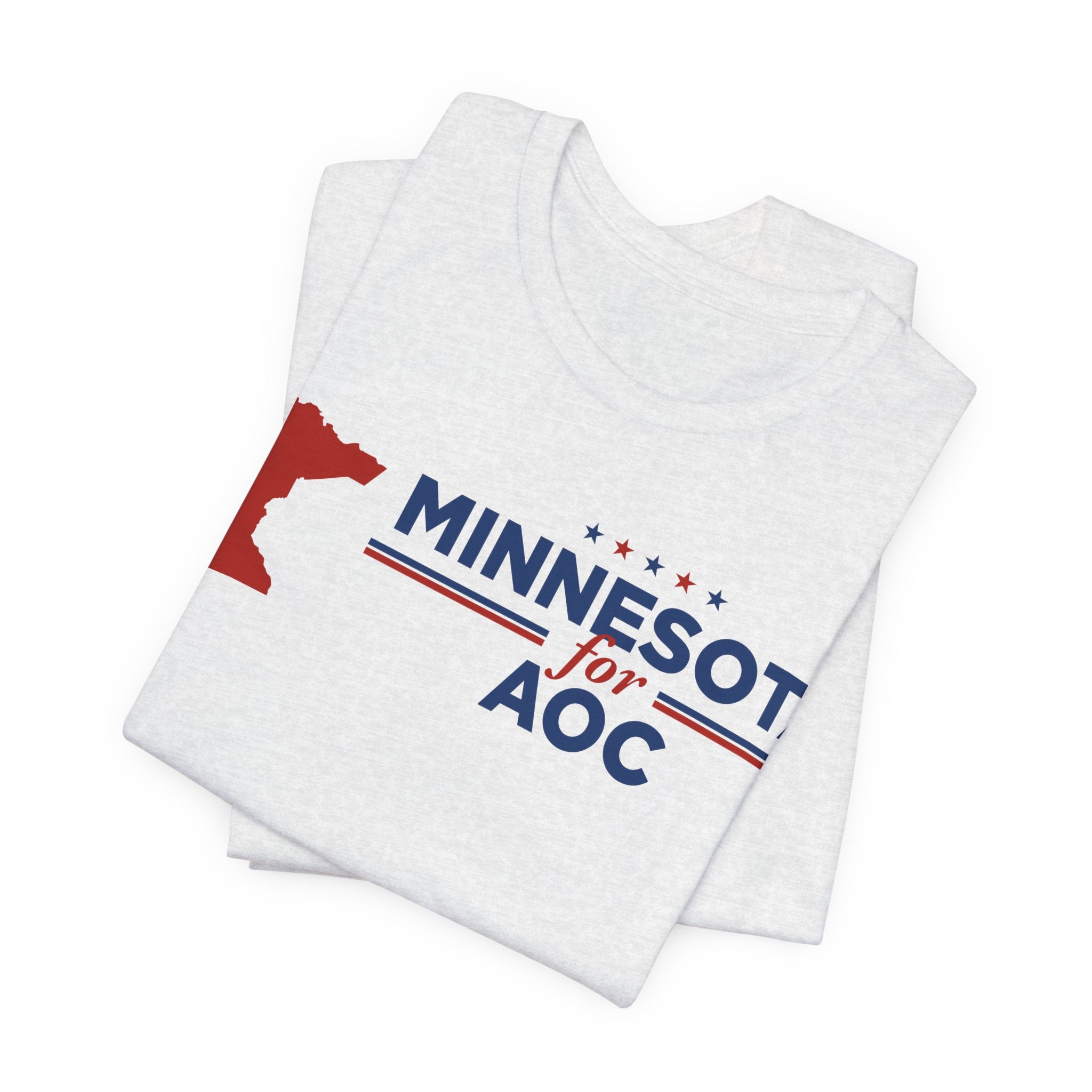 Minnesota for AOC for President Campaign T-Shirt 2028