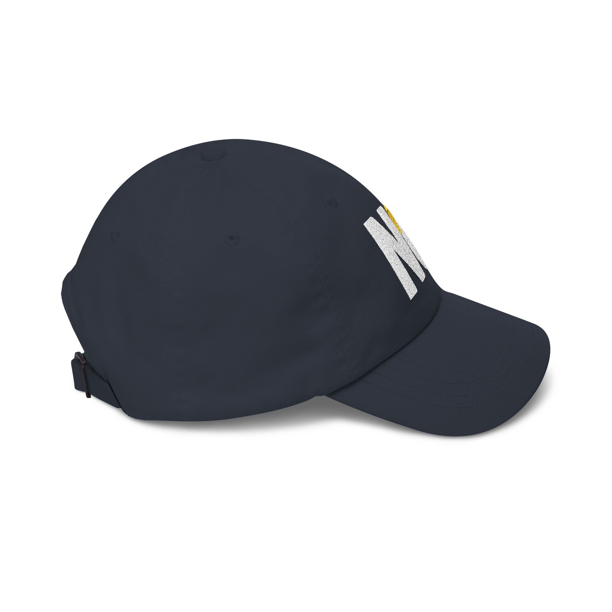 NO Embroidered Classic Dad Cap — Funny Anti-Trump Political Statement Baseball Cap