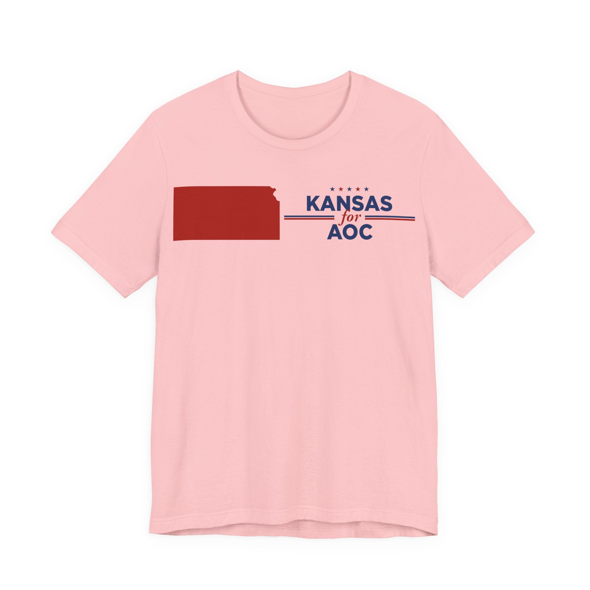 Kansas for AOC for President Campaign T-Shirt 2028