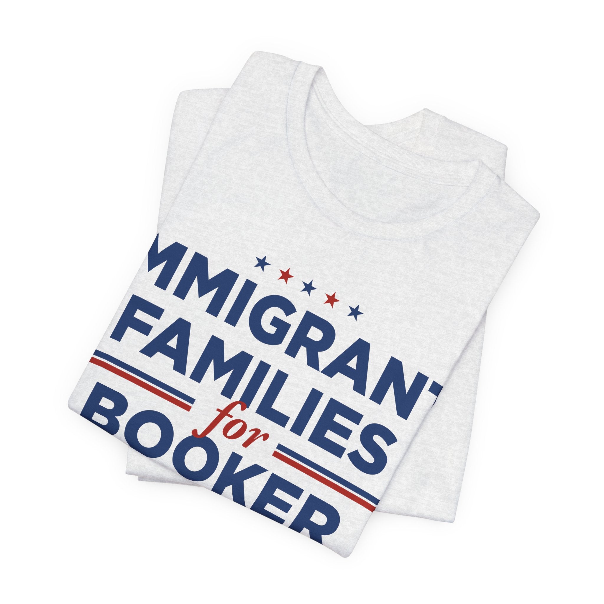 Immigrant Families for Cory Booker for President Campaign T-Shirt 2028