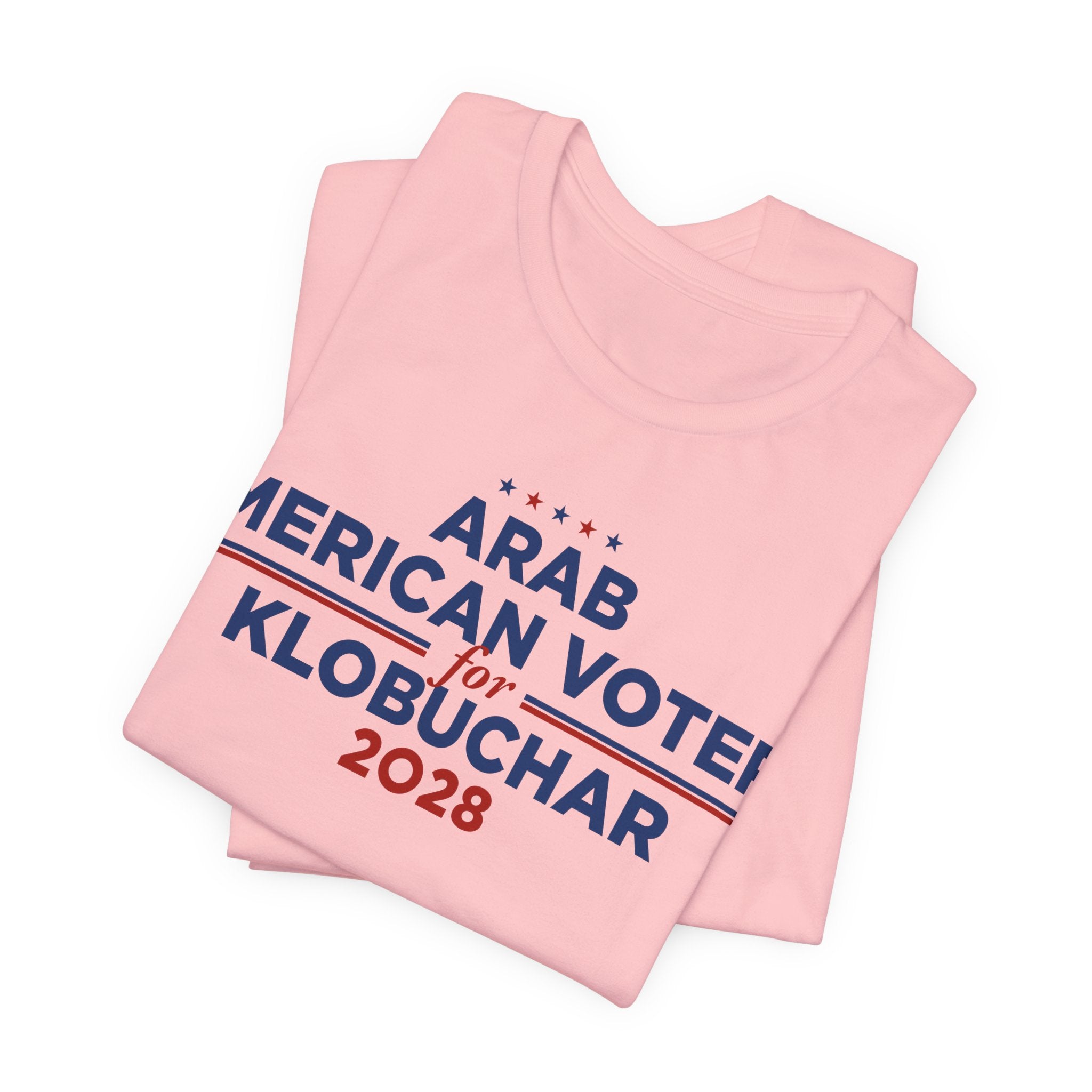 Arab American Voters for Amy Klobuchar for President Campaign T-Shirt 2028