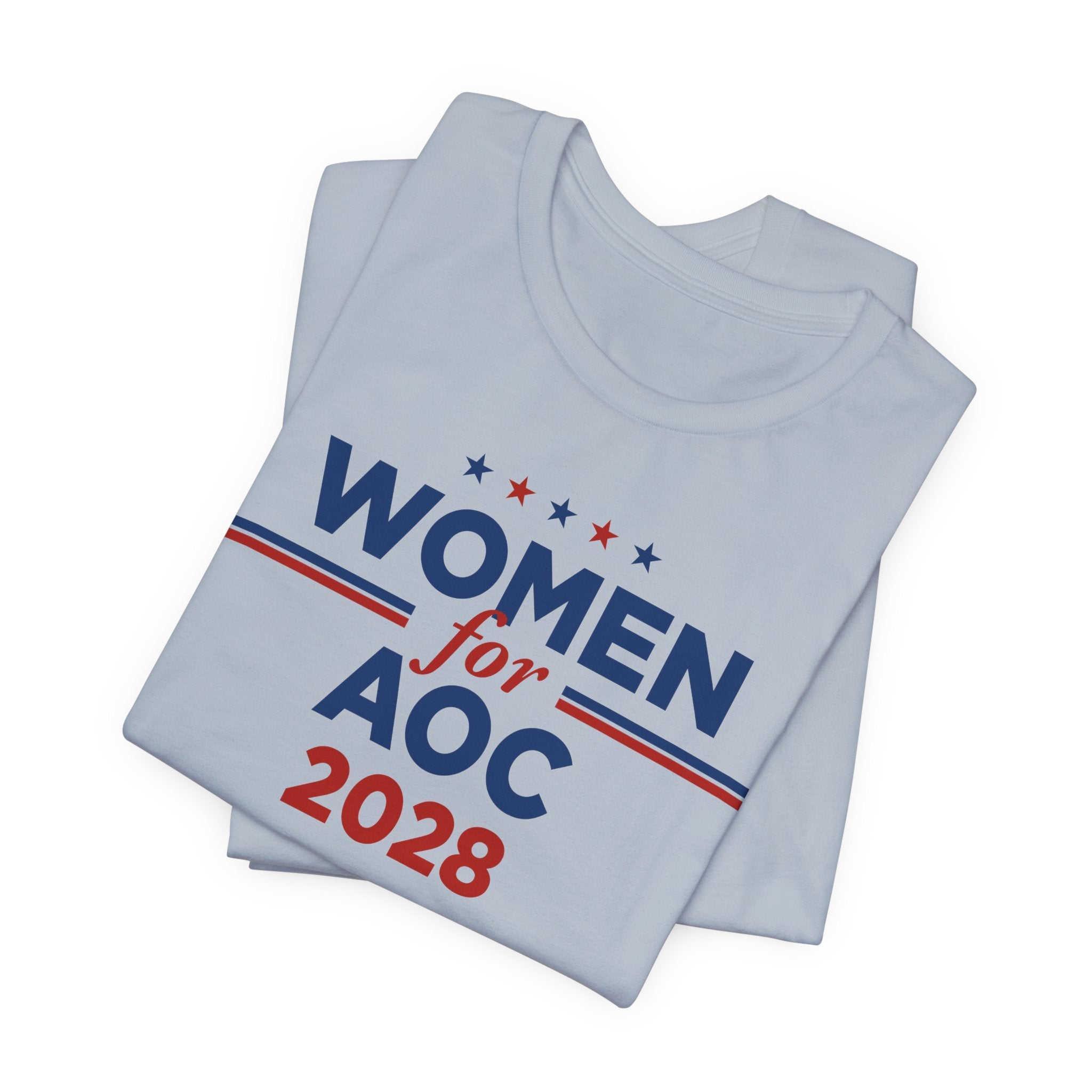 Women for AOC for President Campaign T-Shirt 2028