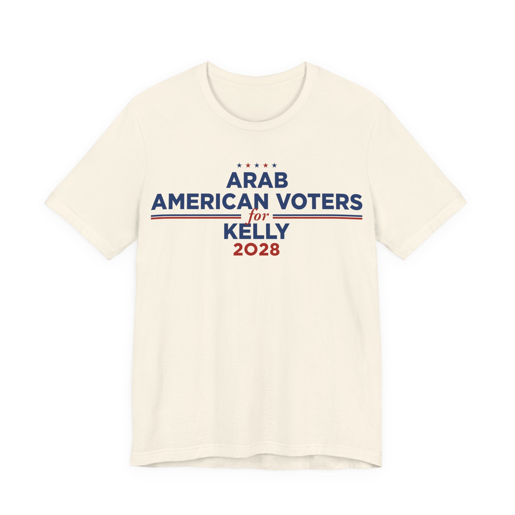 Arab American Voters for Mark Kelly for President Campaign T-Shirt 2028