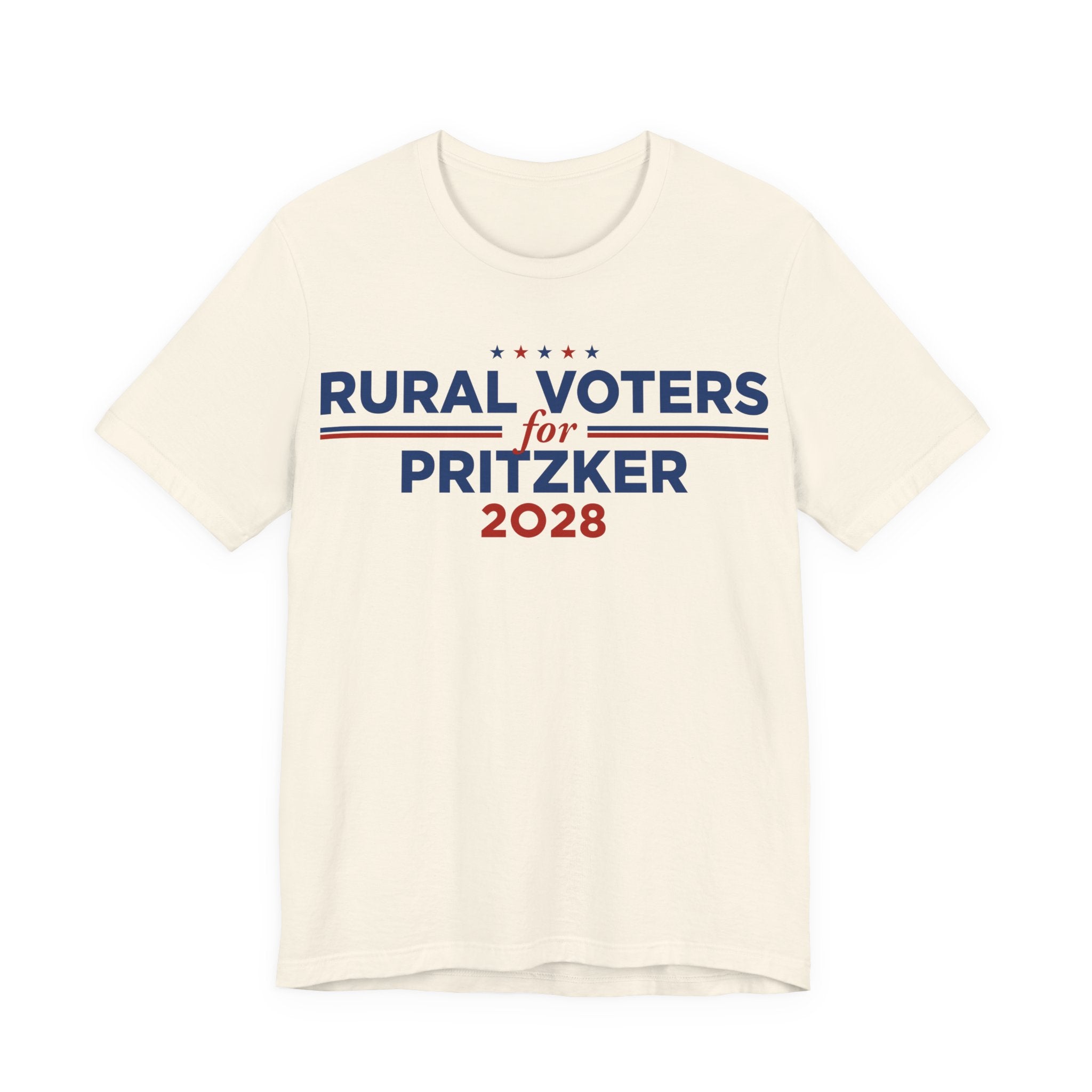 Rural Voters for J.B. Pritzker for President Campaign T-Shirt 2028