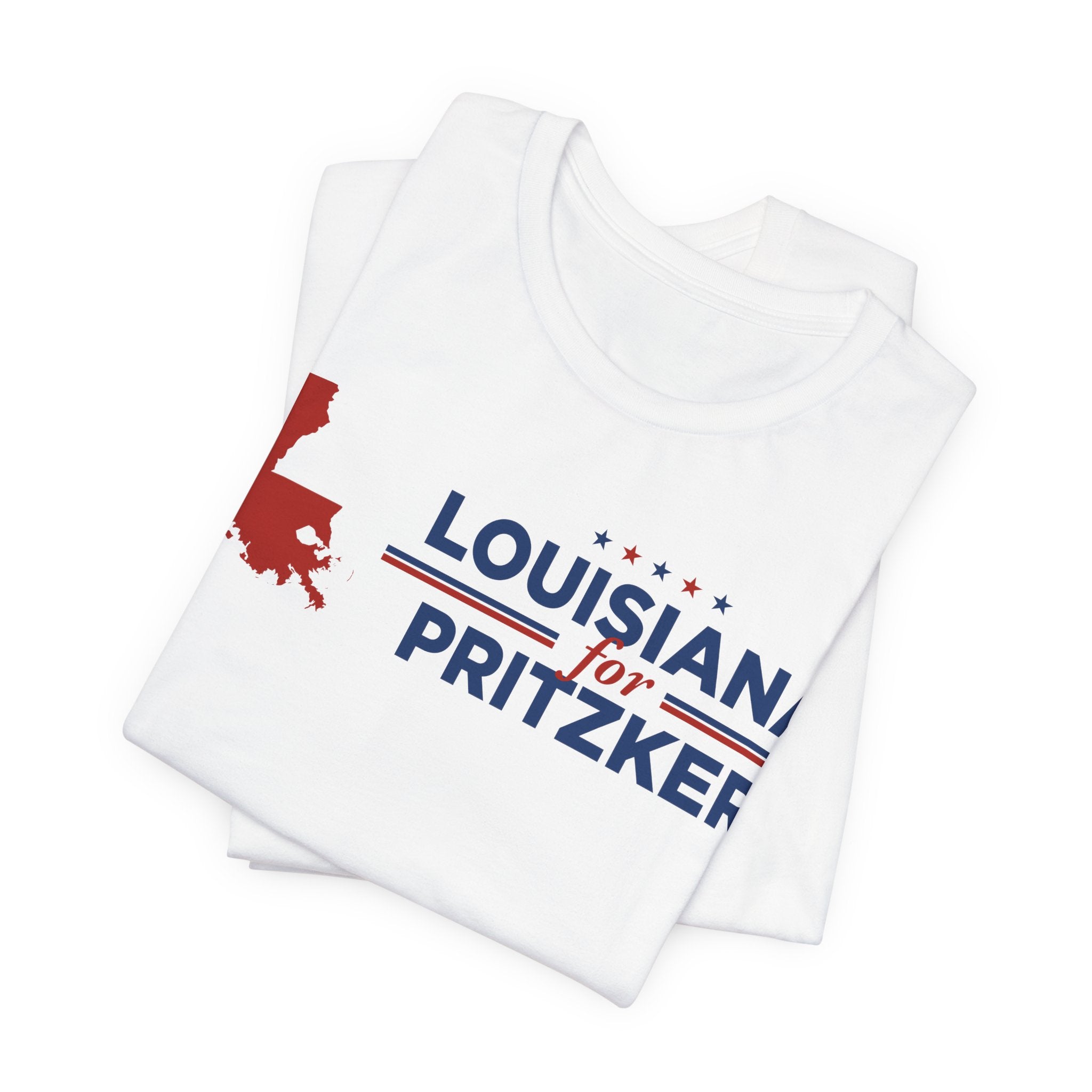 Louisiana for J.B. Pritzker for President Campaign T-Shirt 2028