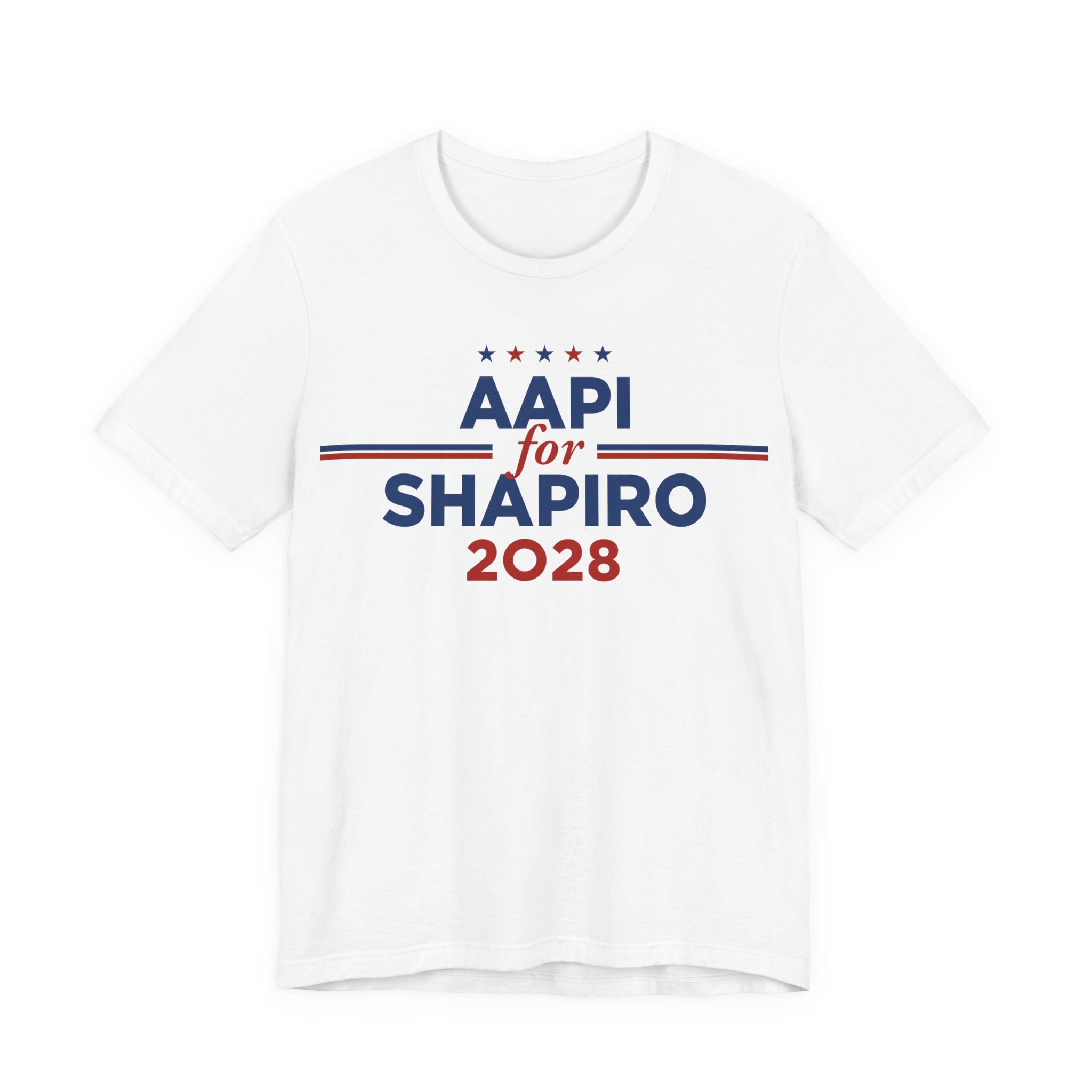 AAPI Asian American and Pacific Islander for Josh Shapiro Campaign T-Shirt for President 2028