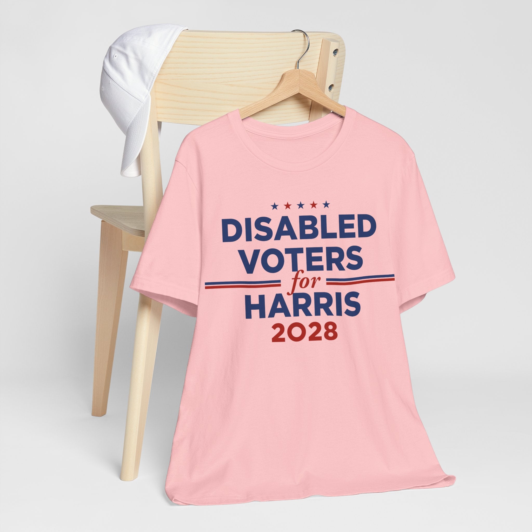 Disable Voters for Kamala Harris for President Campaign T-Shirt 2028