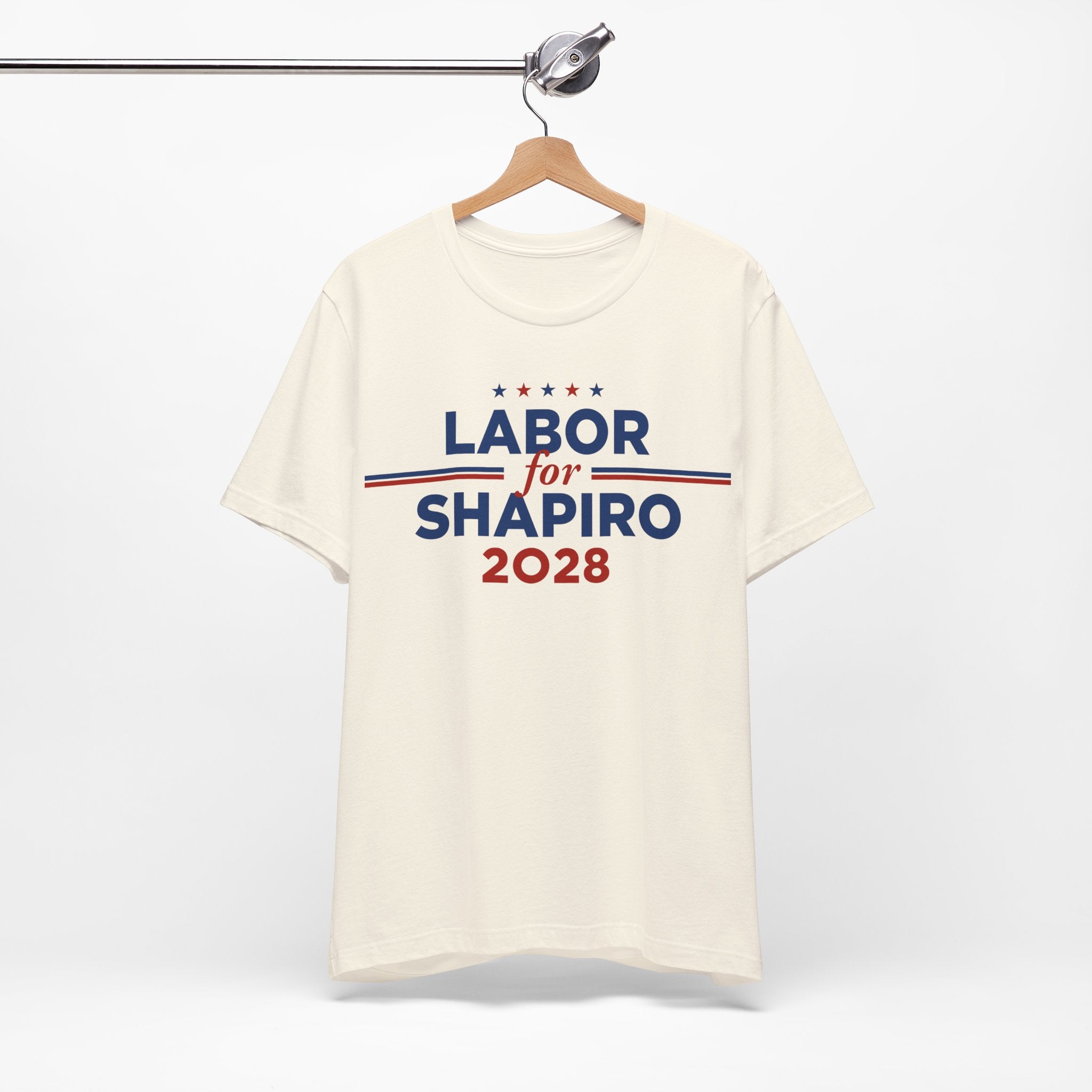 Labor for Josh Shapiro for President Campaign T-Shirt 2028