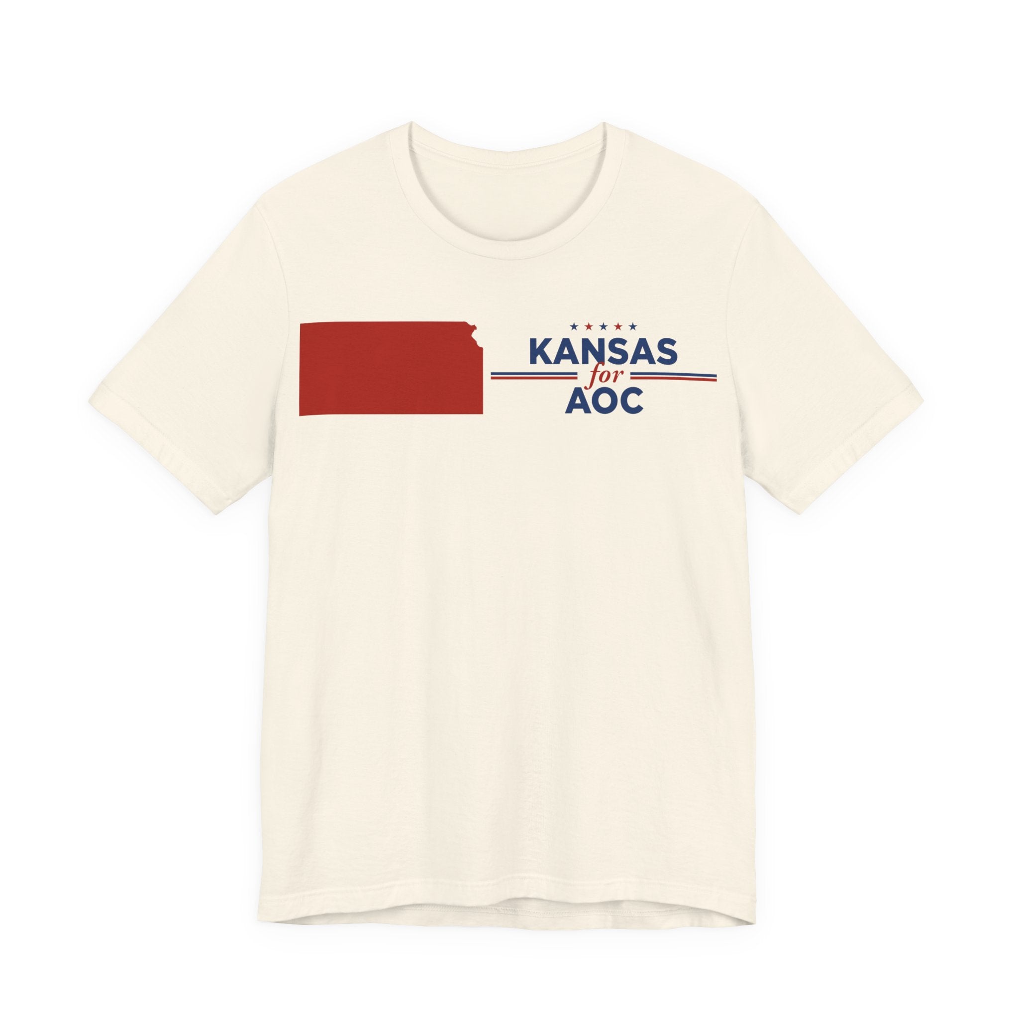 Kansas for AOC for President Campaign T-Shirt 2028