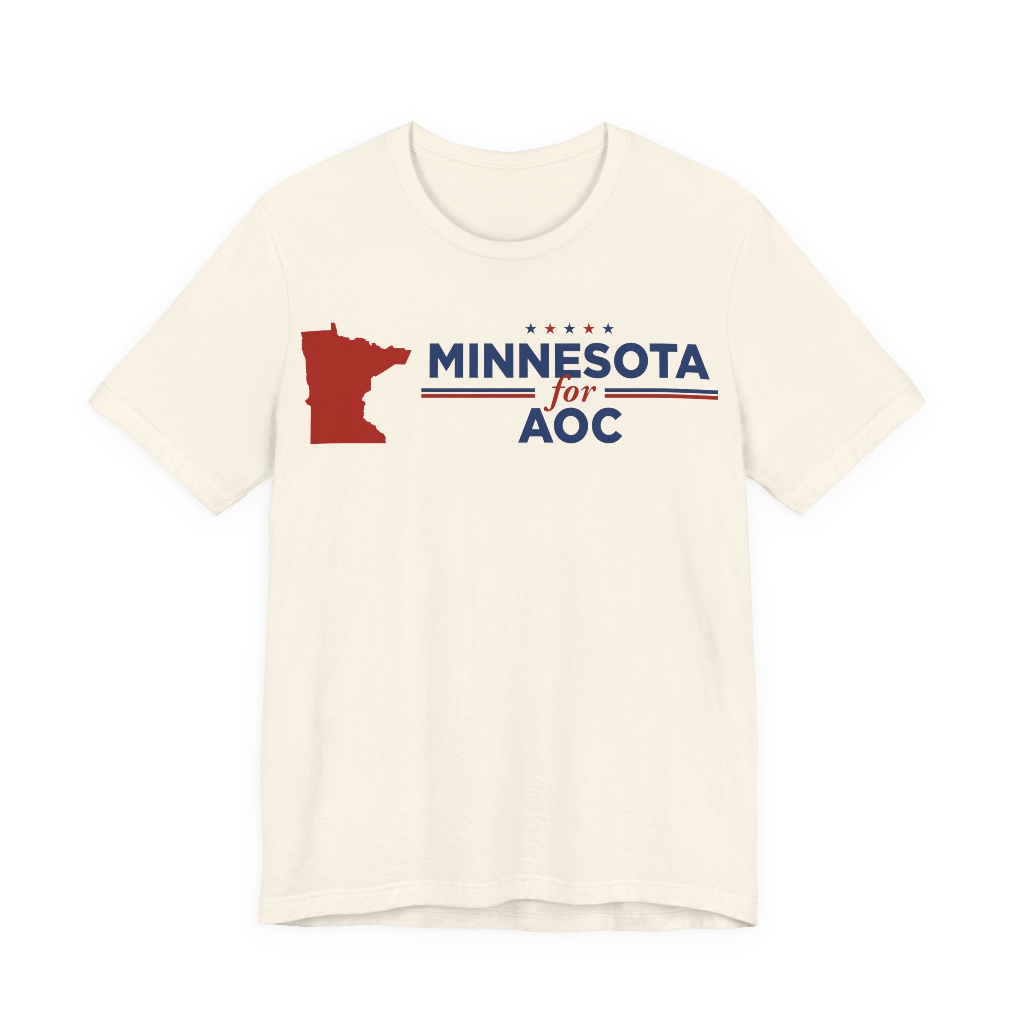 Minnesota for AOC for President Campaign T-Shirt 2028