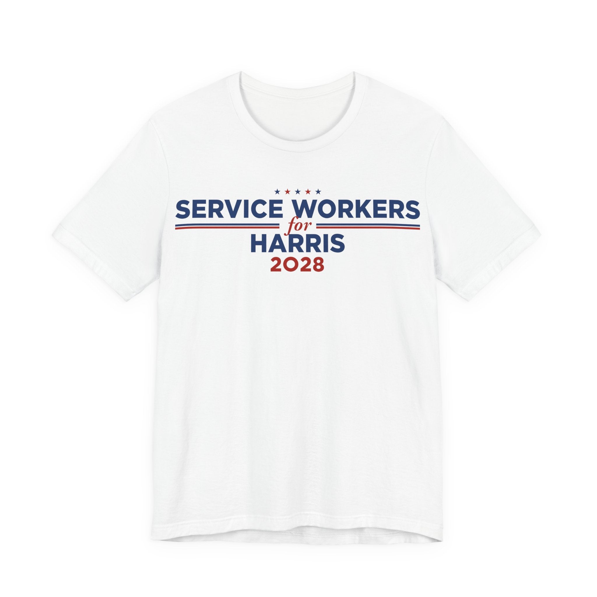 Service Workers for Kamala Harris for President Campaign T-Shirt 2028