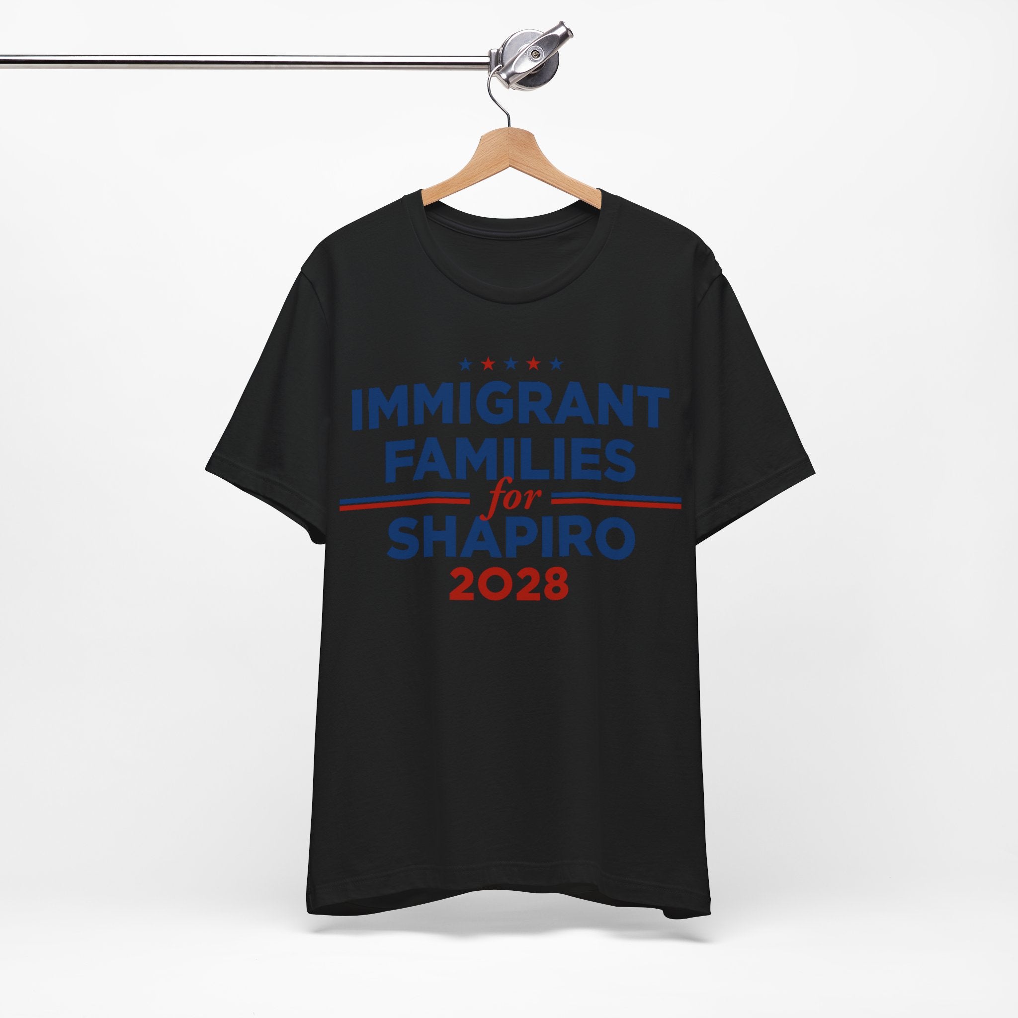 Immigrant Families for Josh Shapiro for President Campaign T-Shirt 2028