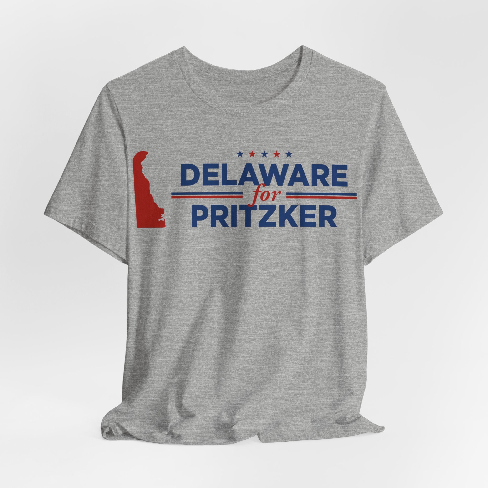 Delaware for J.B. Pritzker for President Campaign T-Shirt 2028