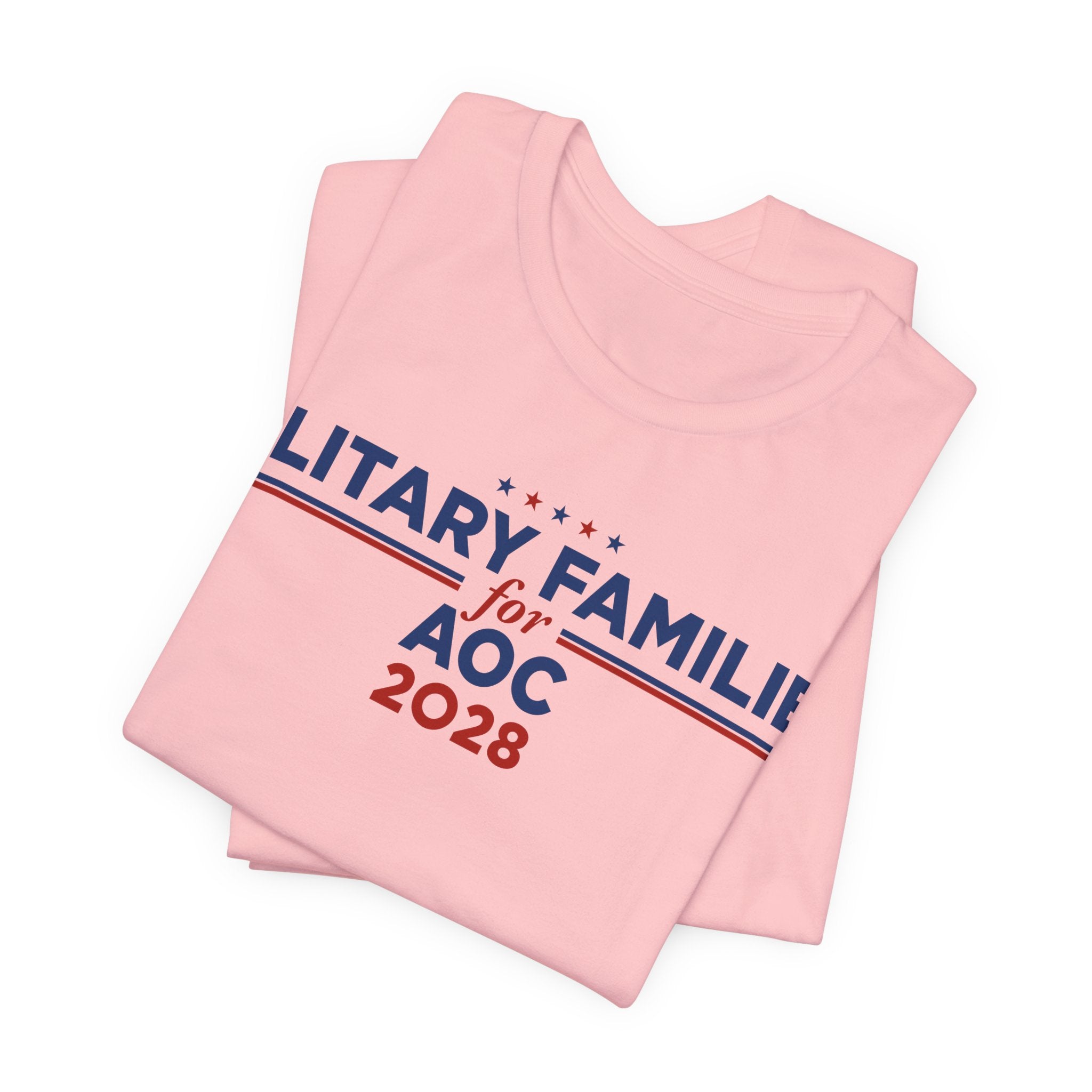 Military Families for AOC for President Campaign T-Shirt 2028