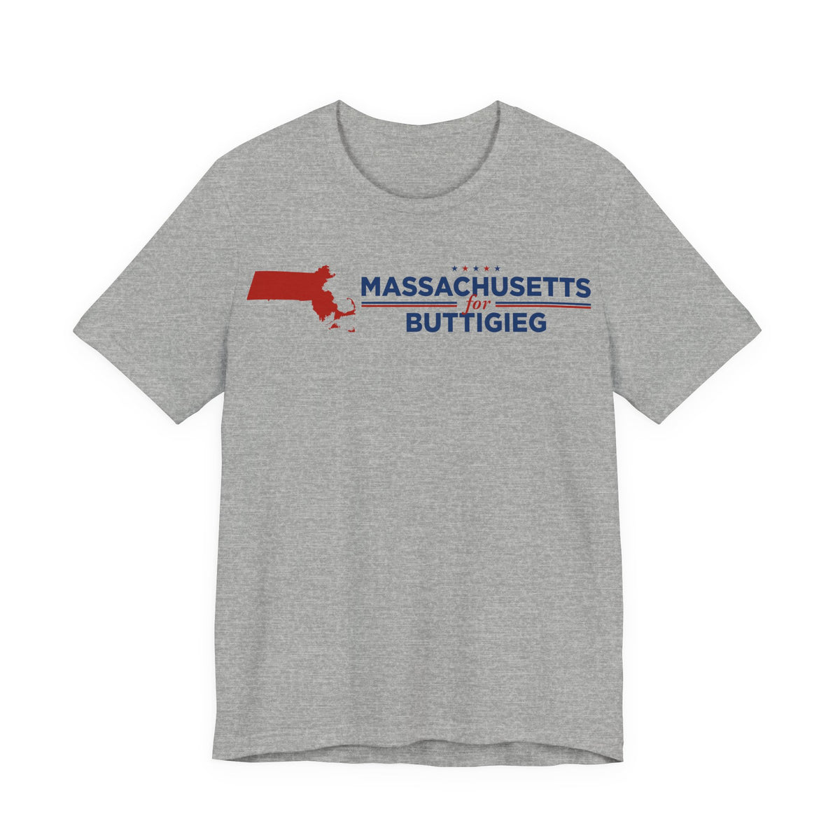 Massachusetts for Pete Buttigieg for President Campaign T-Shirt 2028