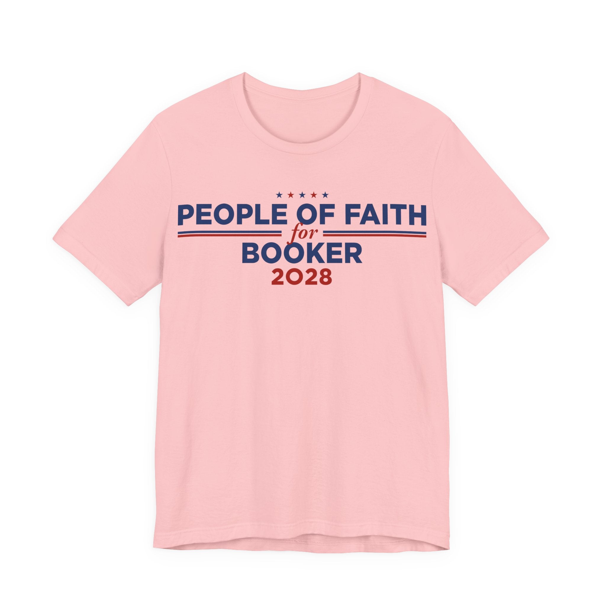 People of Faith for Cory Booker for President Campaign T-Shirt 2028