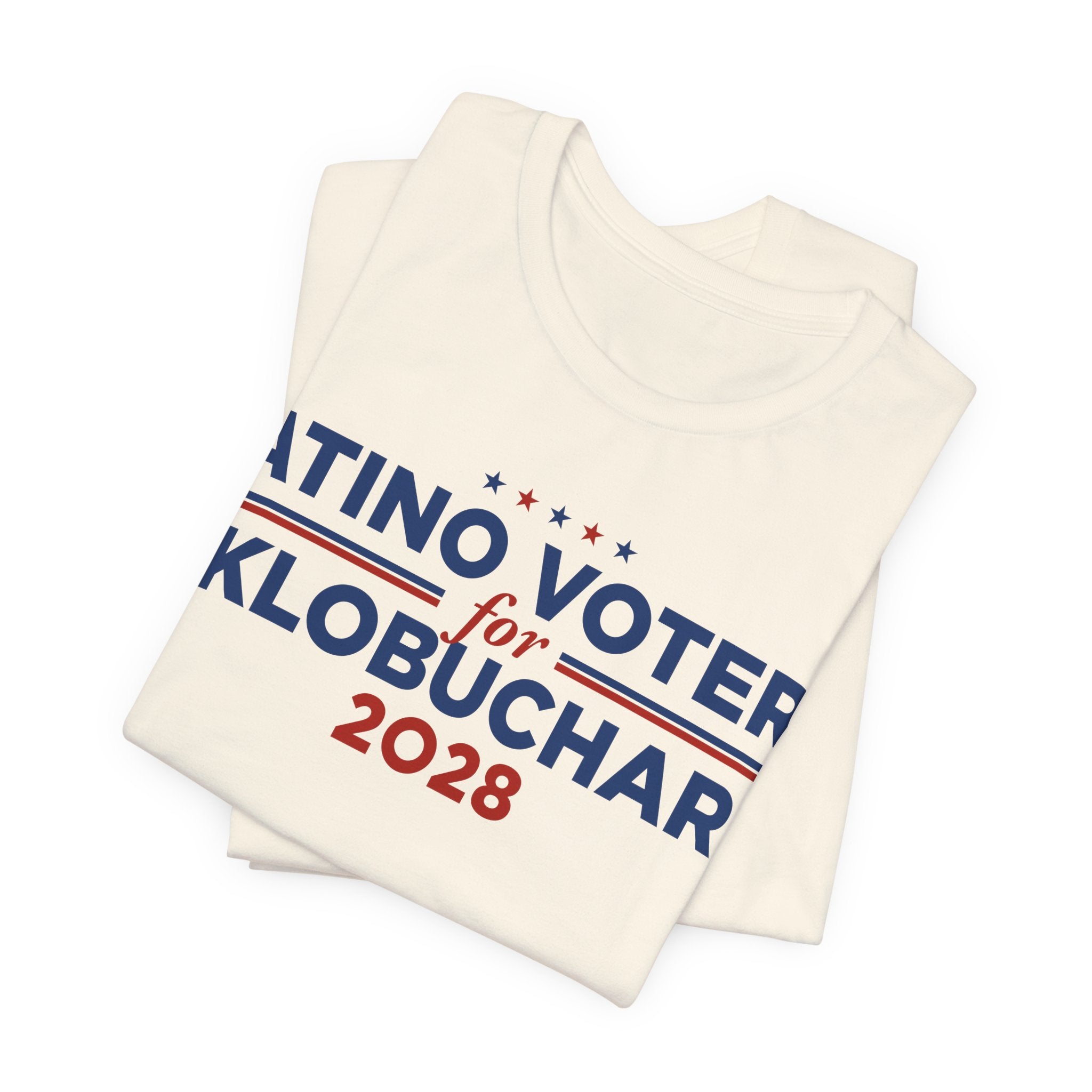 Latino Voters for Amy Klobuchar for President Campaign T-Shirt 2028