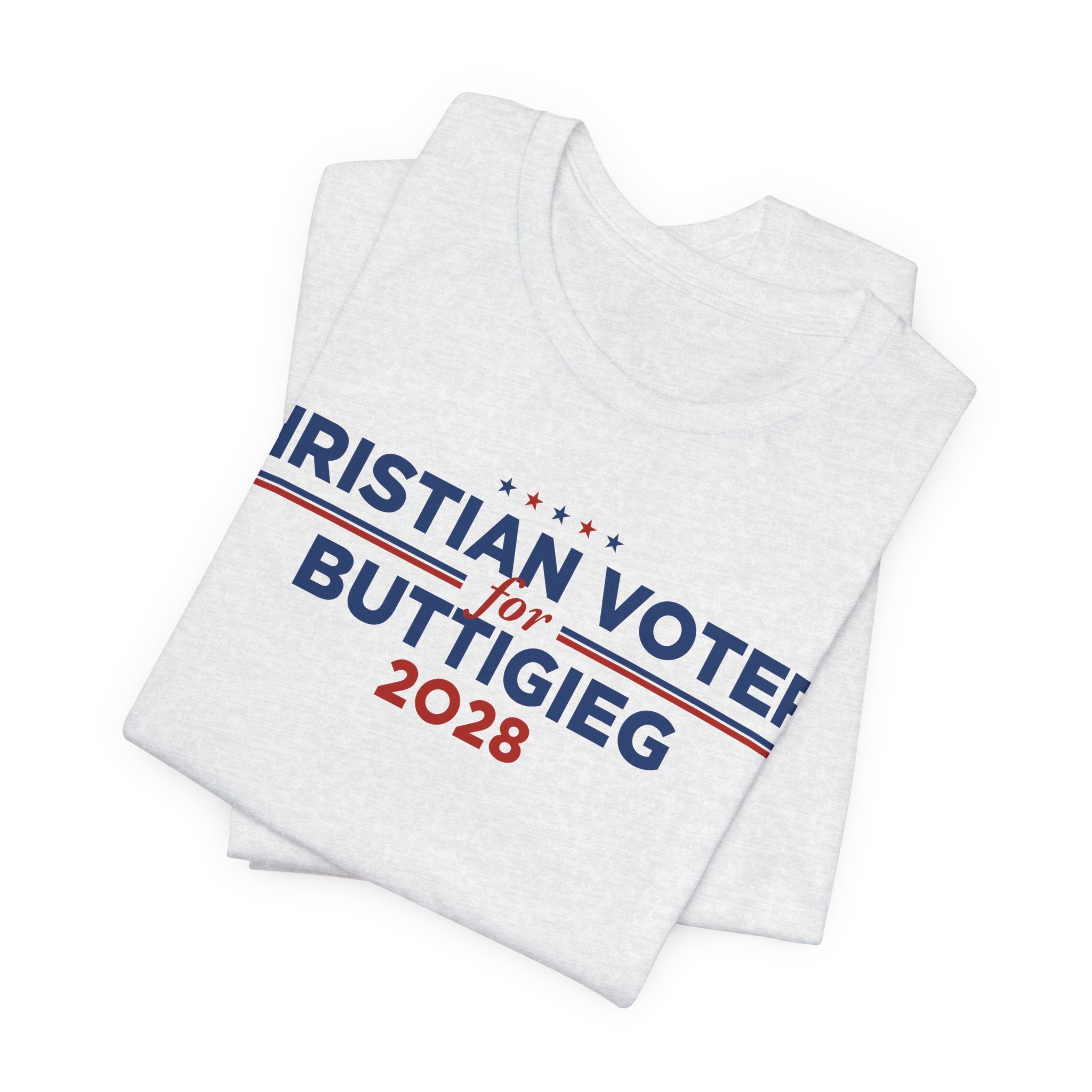 Christian Voters for Pete Buttigieg for President Campaign T-Shirt 2028