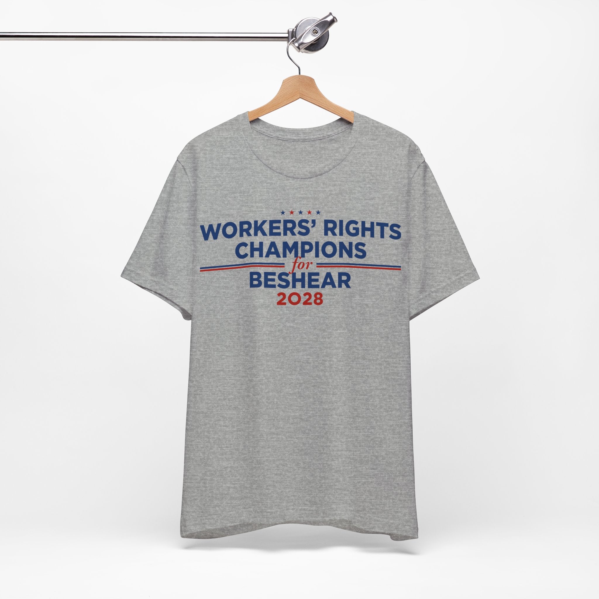 Worker' Rights Champions for Andy Beshear for President Campaign T-Shirt 2028