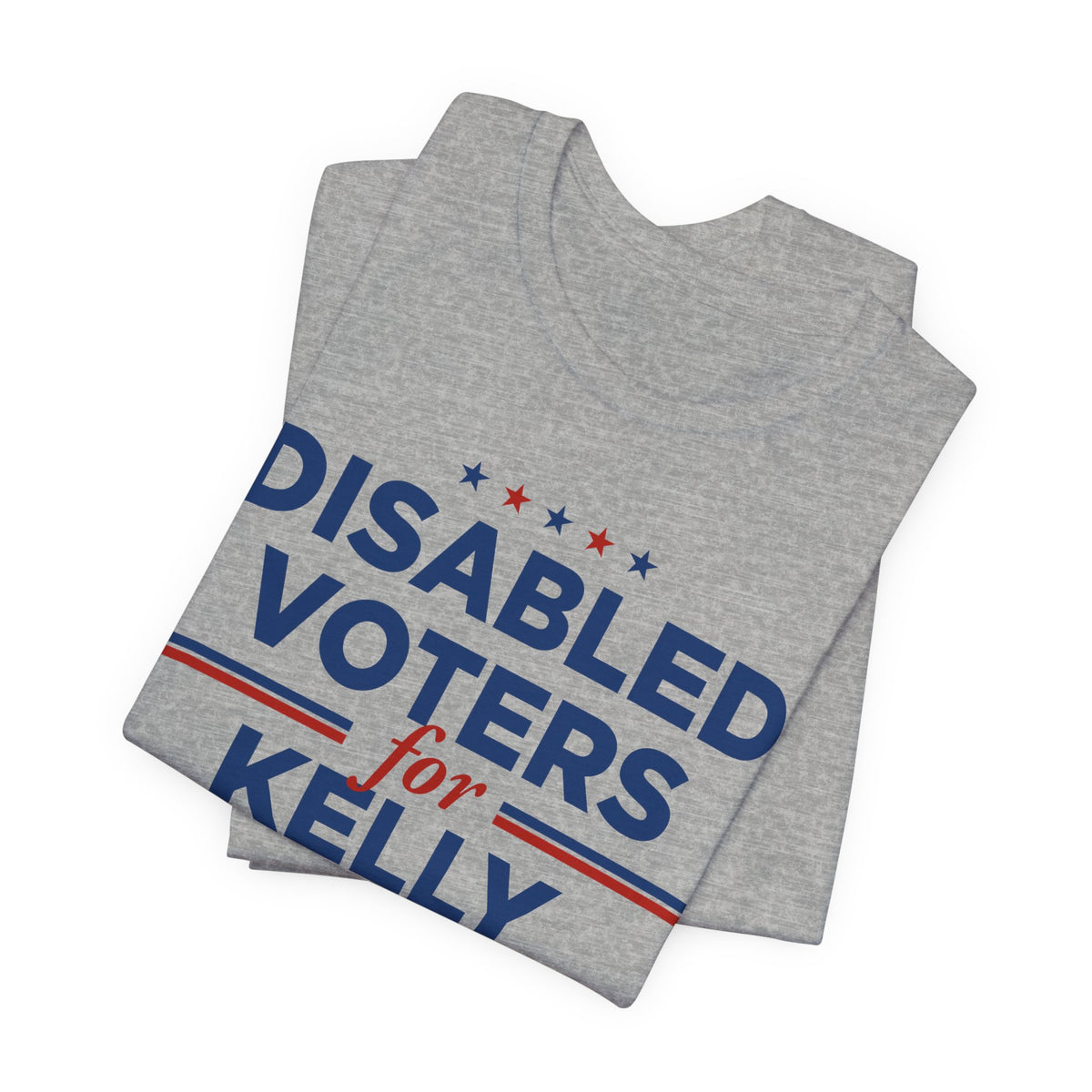 Disabled Voters for Mark Kelly for President Campaign T-Shirt 2028