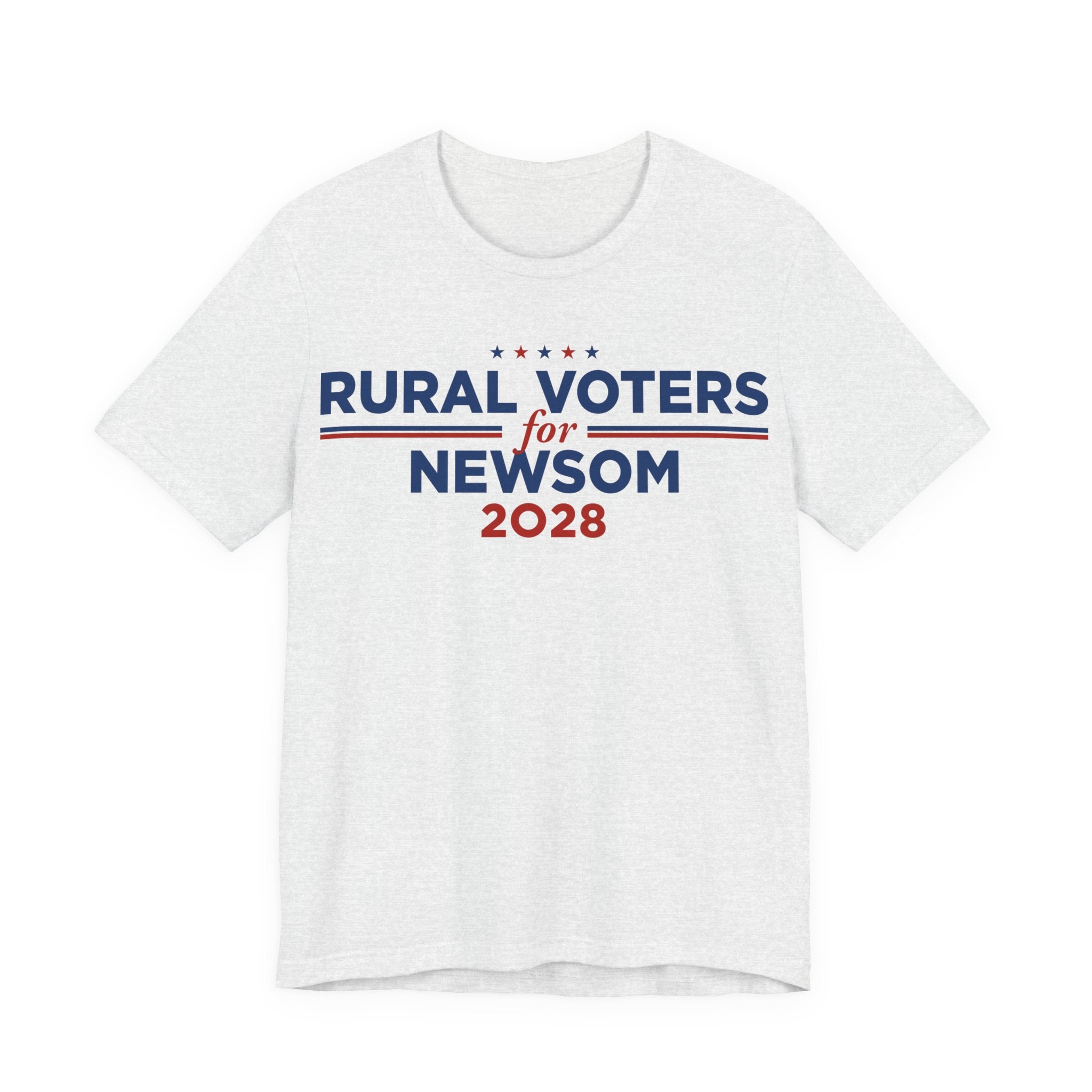 Rural Voters for Gavin Newsom for President Campaign T-Shirt 2028