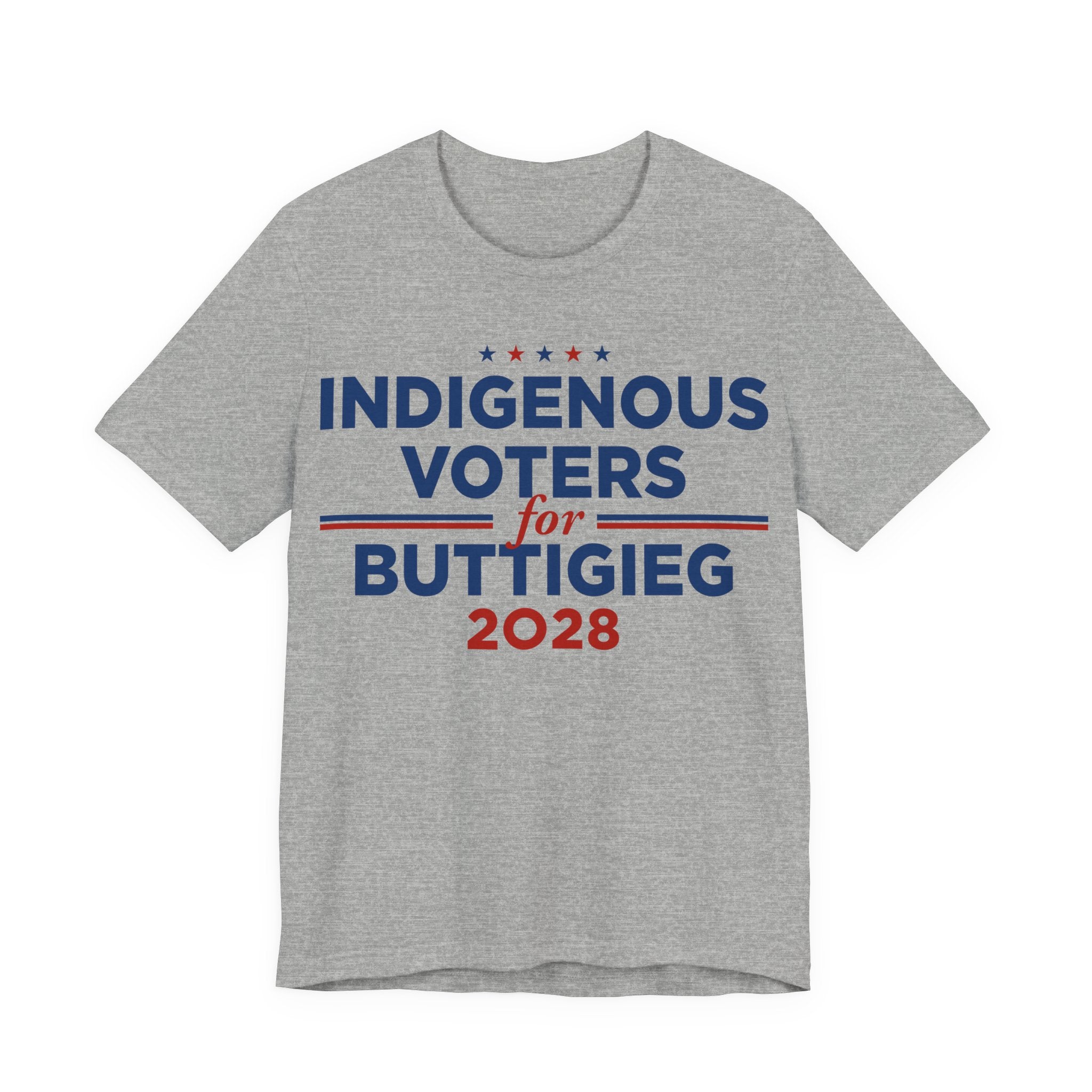 Indigenous Voters / Native Americans for Pete Buttigieg for President Campaign T-Shirt 2028