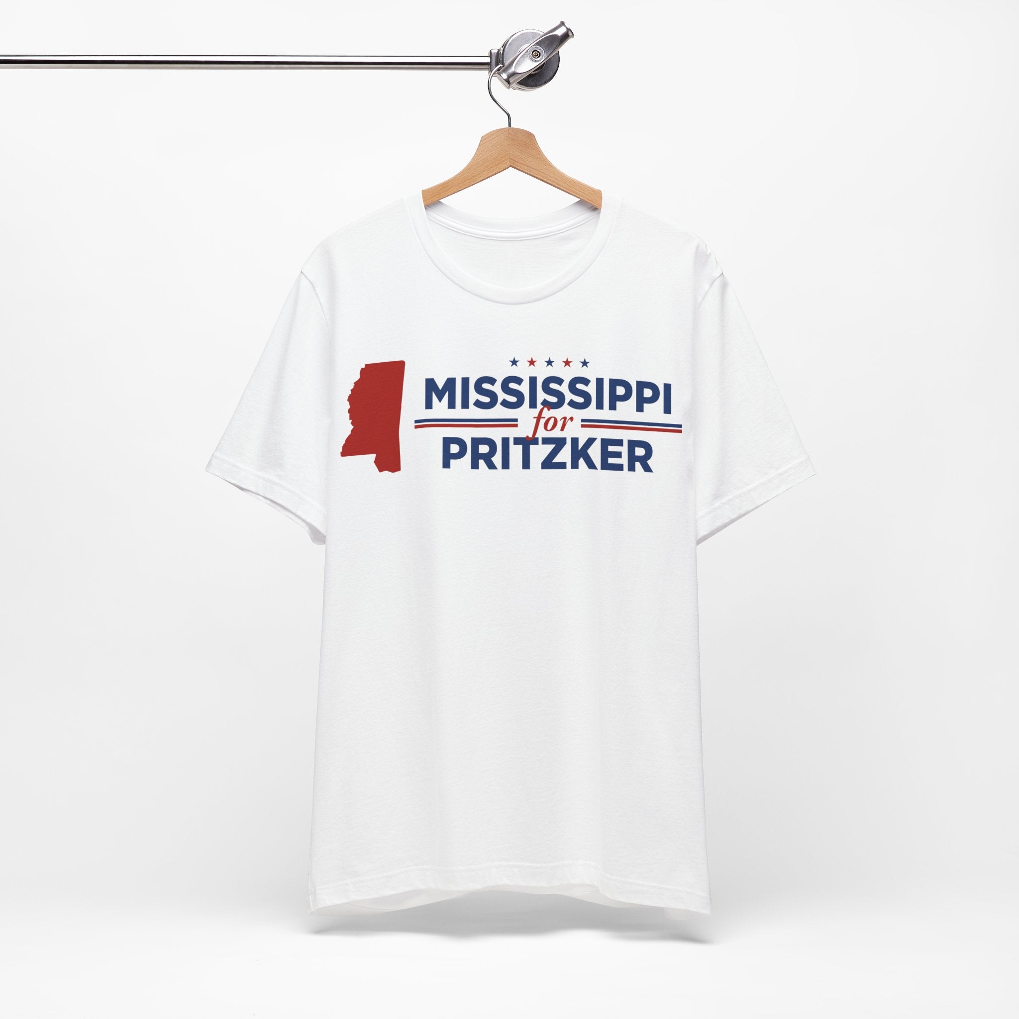 Mississippi for J.B. Pritzker for President Campaign T-Shirt 2028