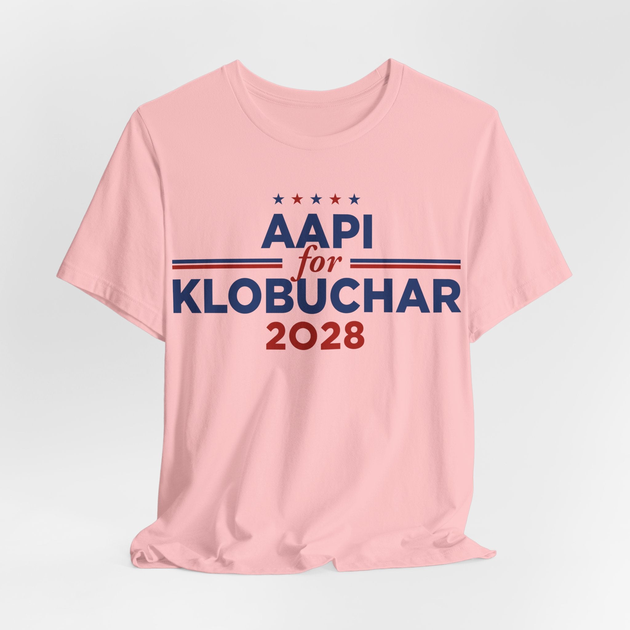 AAPI Asian American and Pacific Islander for Amy Klobuchar Campaign T-Shirt for President 2028