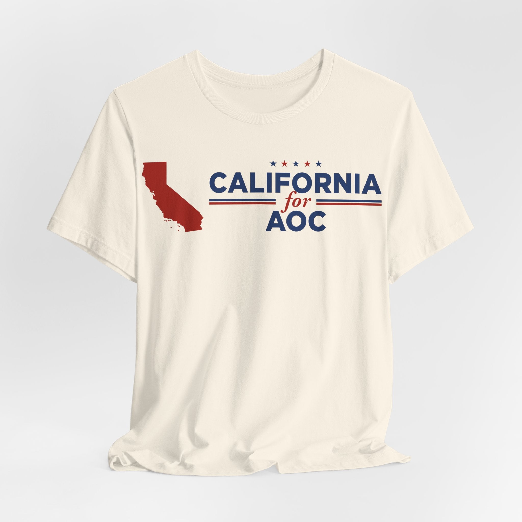 California for AOC for President Campaign T-Shirt 2028