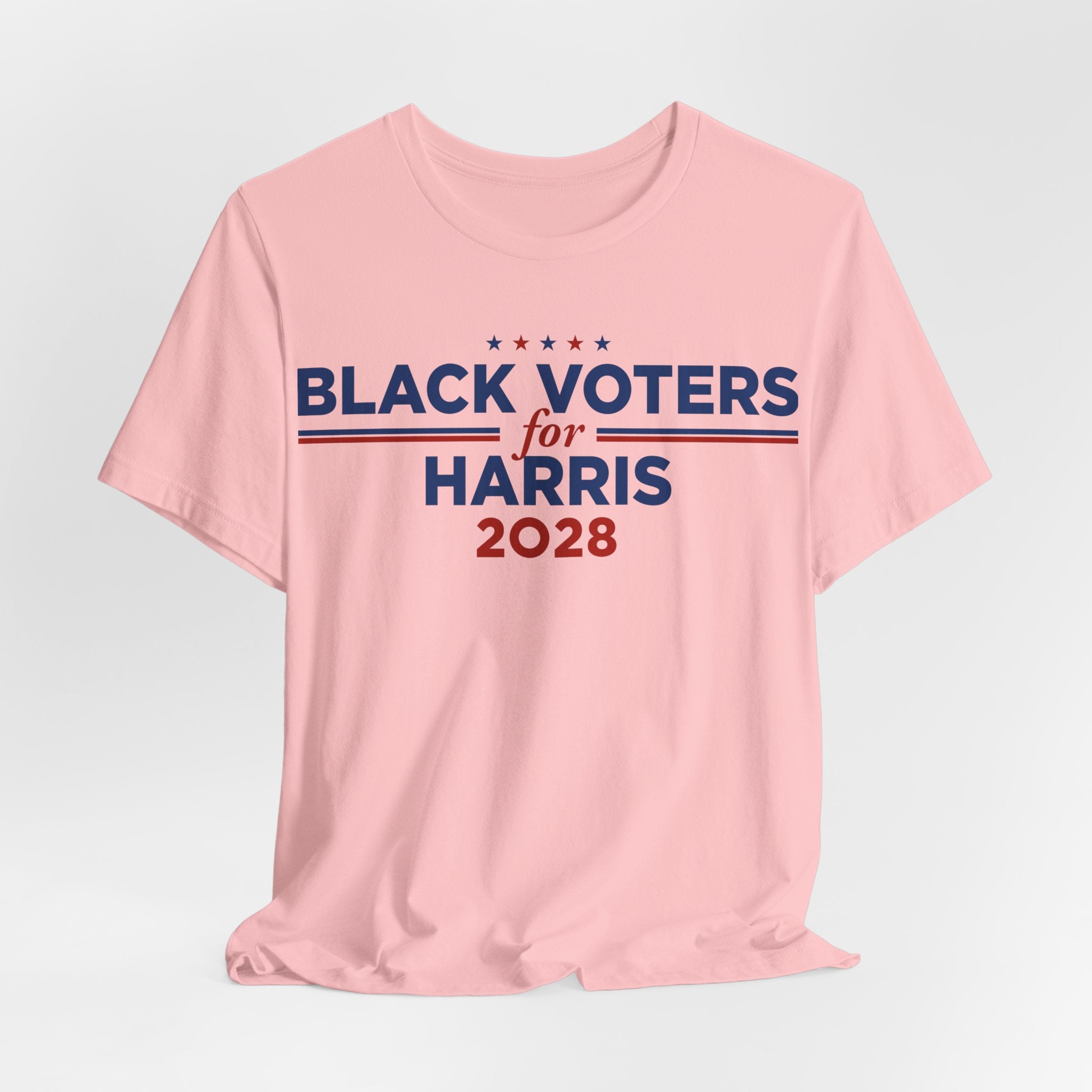 Black Voters for Kamala Harris Campaign T-Shirt for President 2028