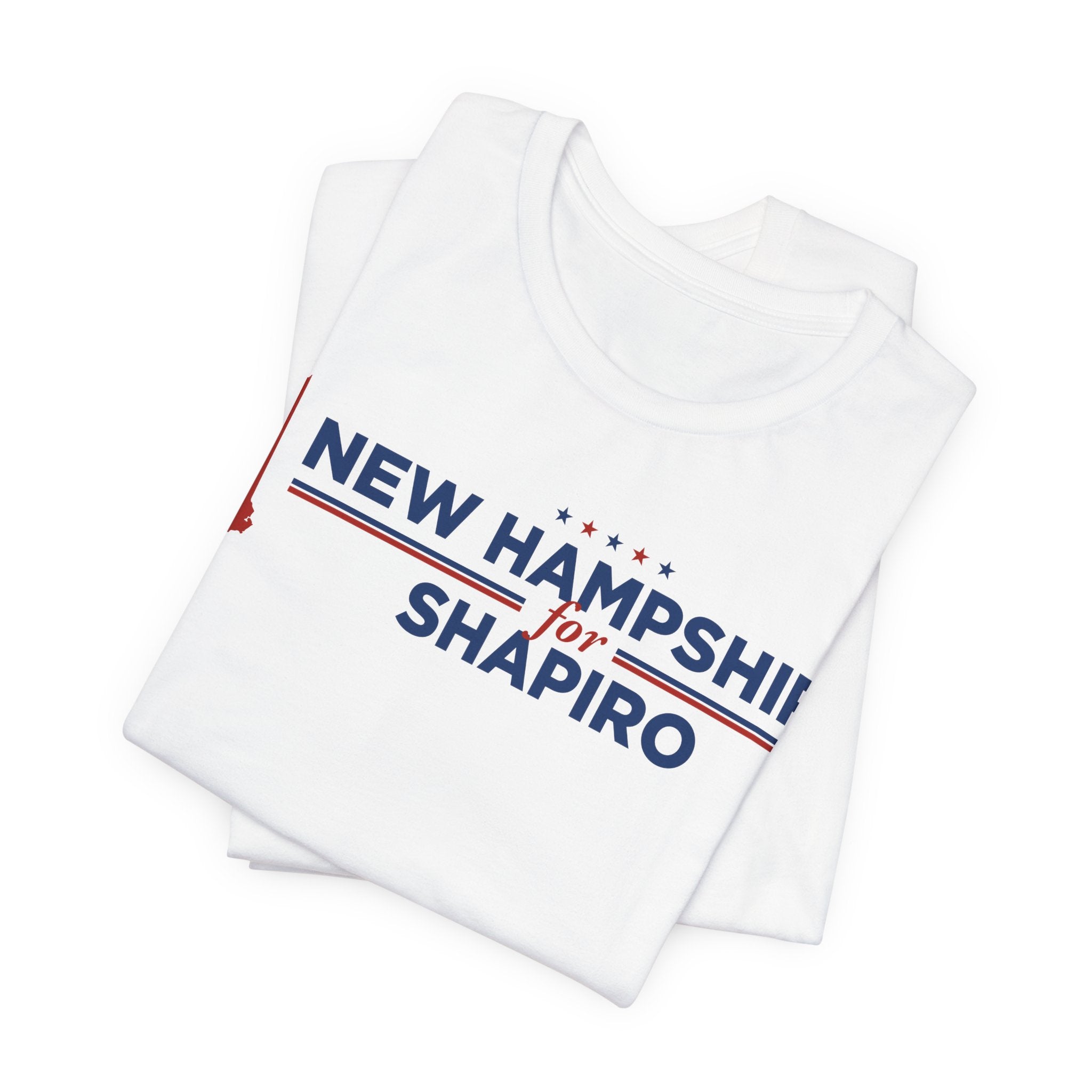 New Hampshire for Josh Shapiro for President Campaign T-Shirt 2028
