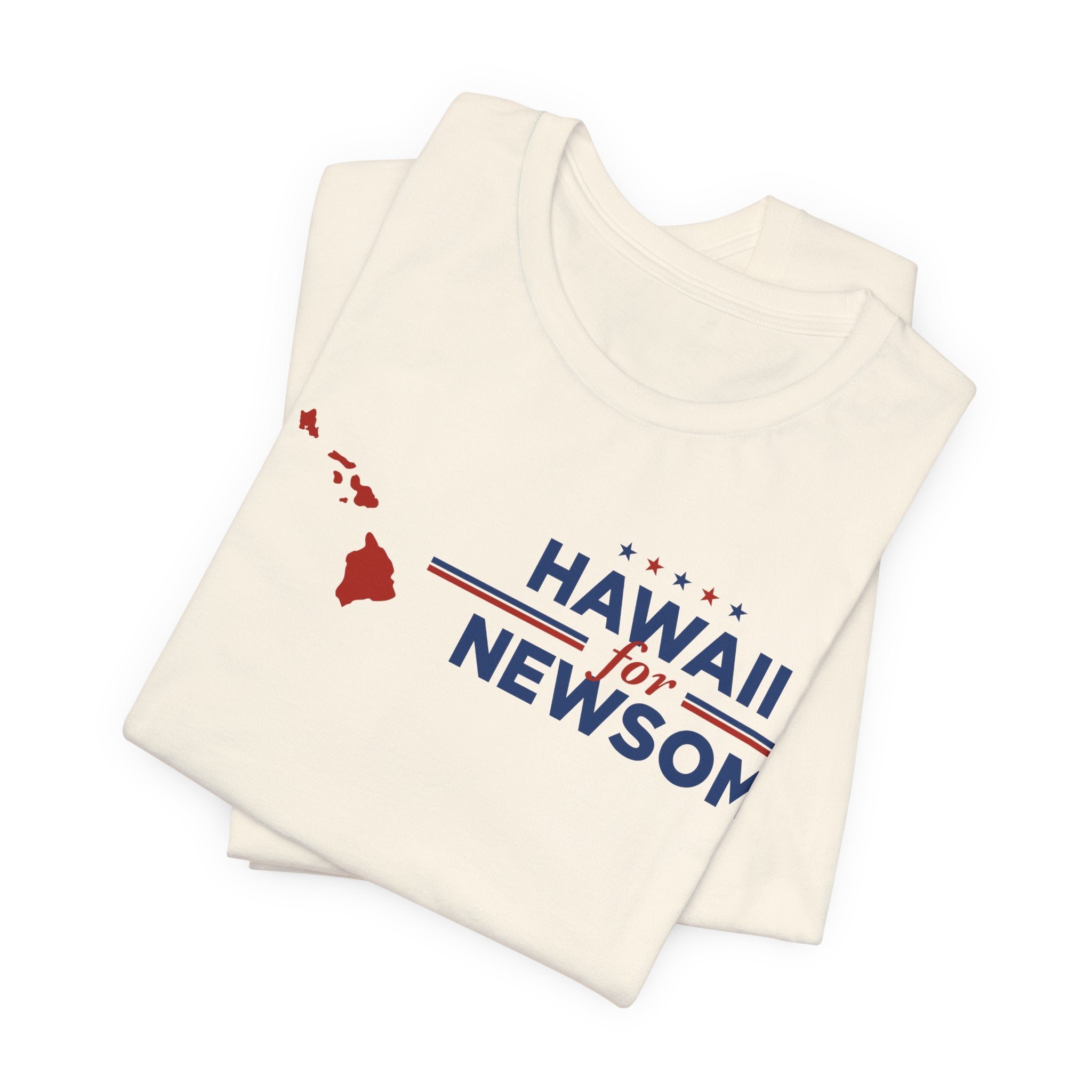 Hawaii for Gavin Newsom for President Campaign T-Shirt 2028
