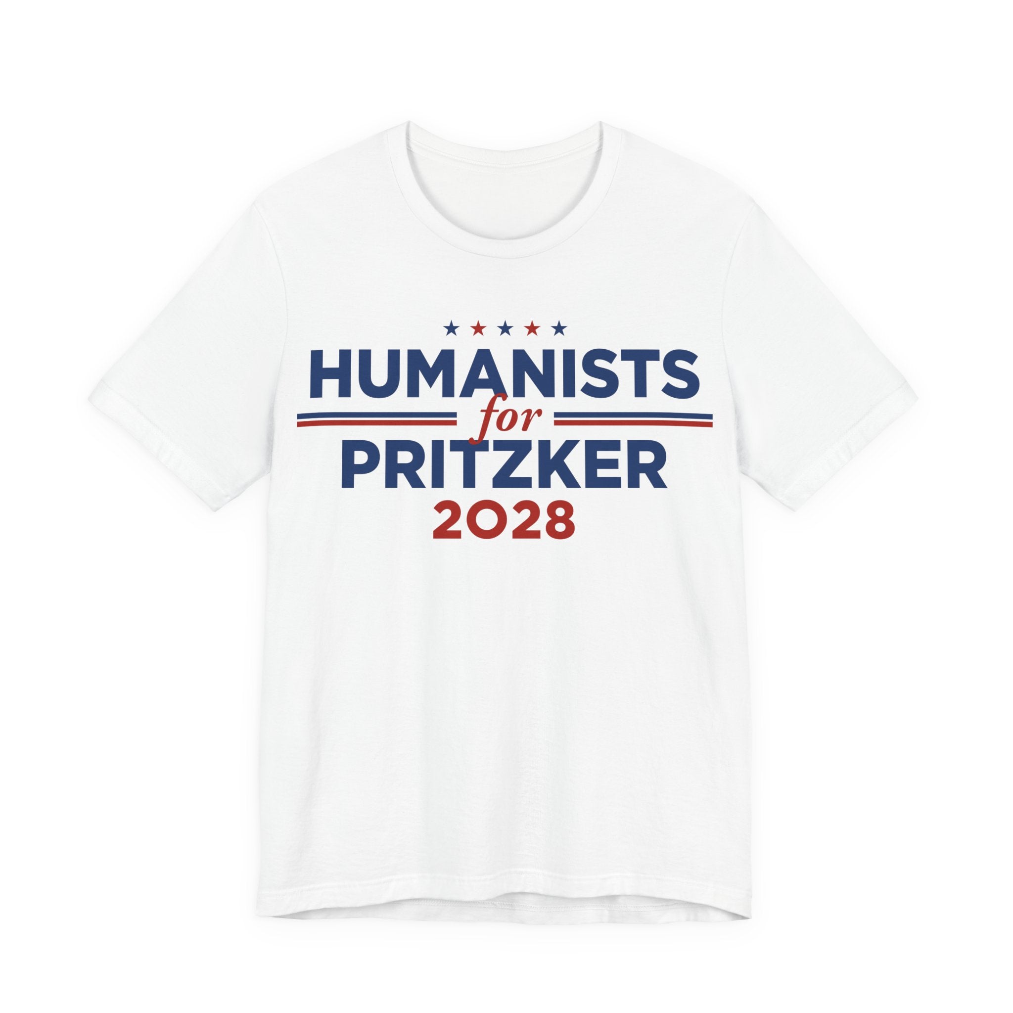 Humanists for J.B. Pritzker for President Campaign T-Shirt 2028