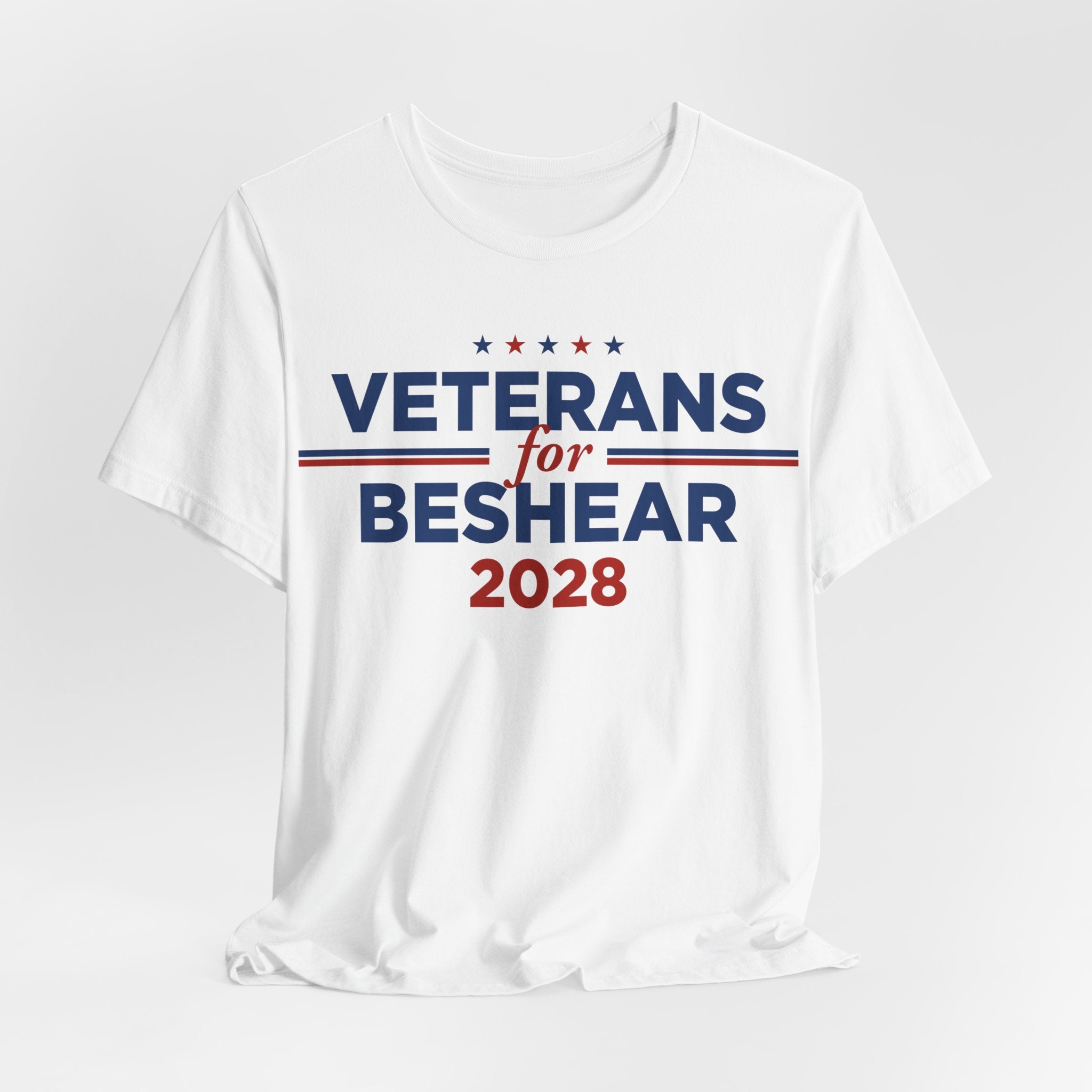 Veterans for Andy Beshear for President Campaign T-Shirt 2028